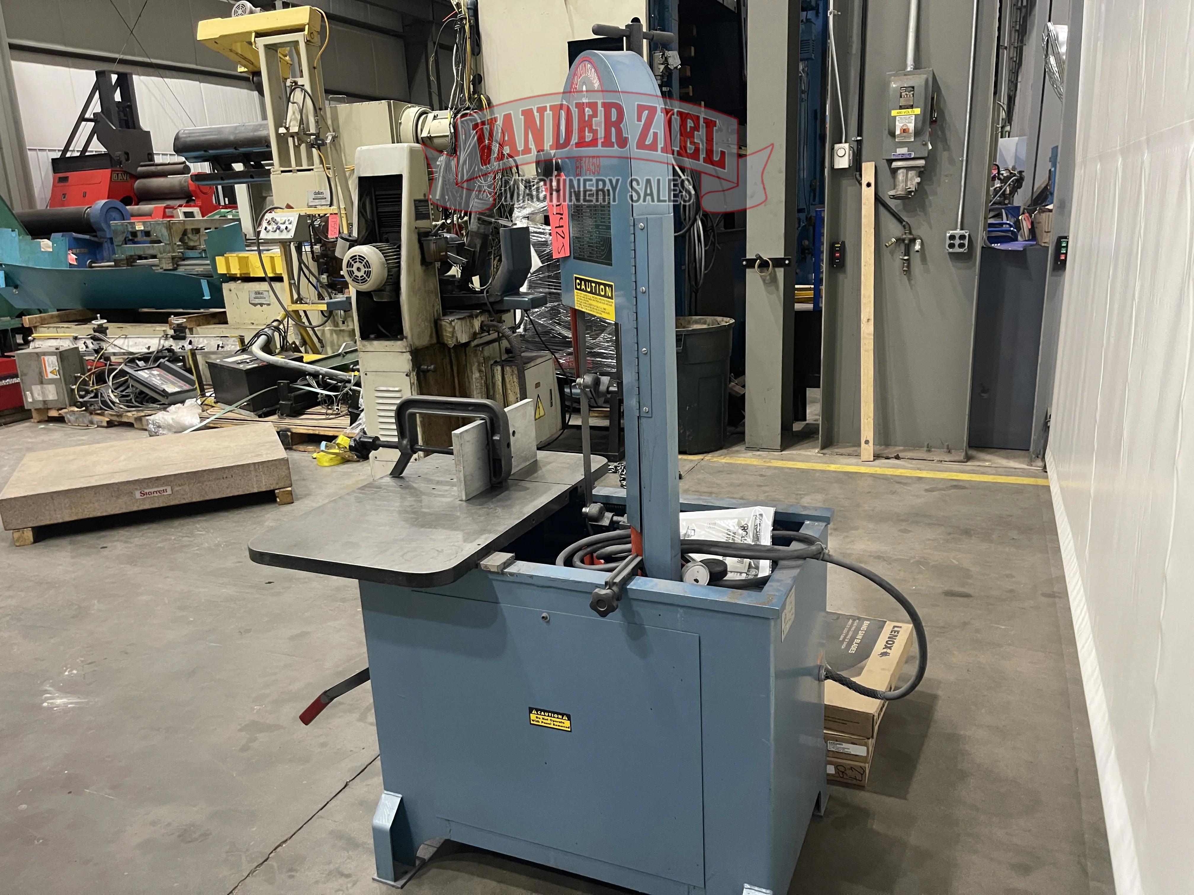 Roll-In EF1459 Roll In Vertical Bandsaw - Prefetch Image 47041