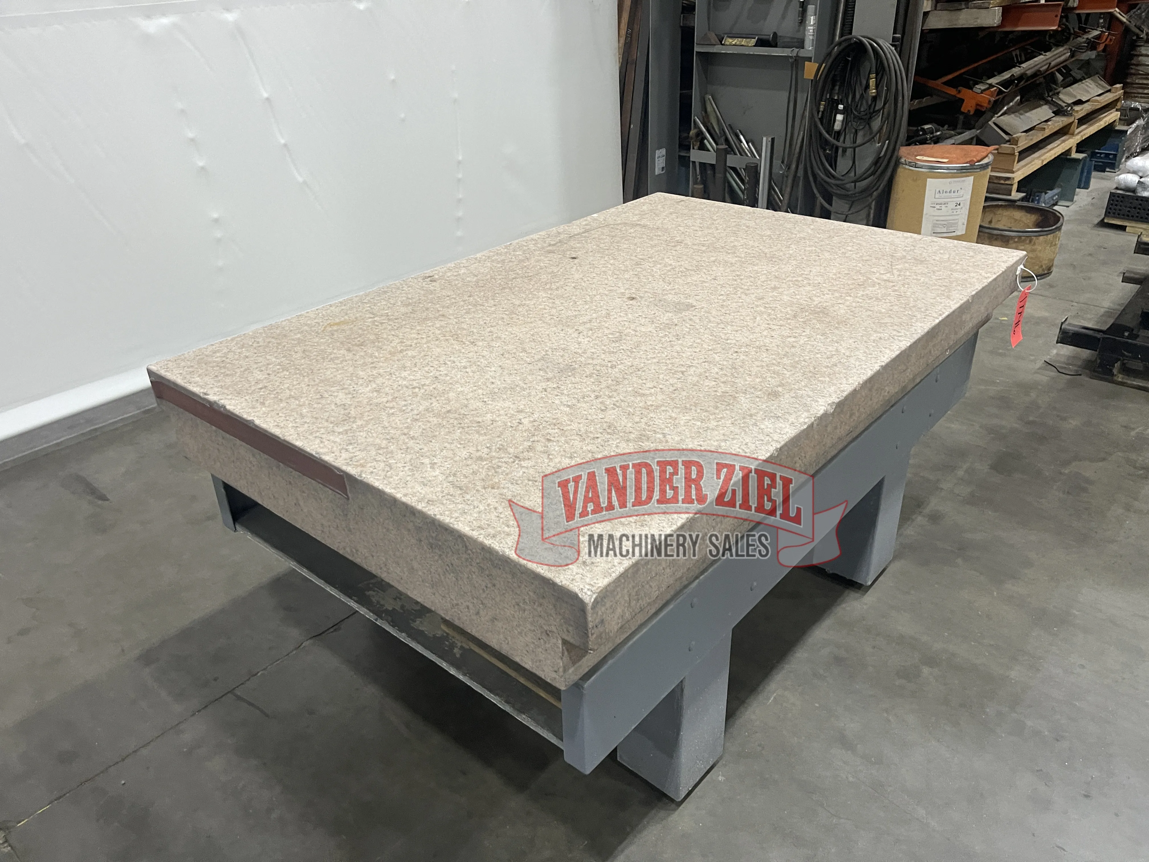 4' x 6' 8" Thick Pink Granite Surface Plate - Prefetch Image 47056