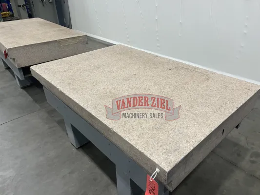 4' x 6' 8" Thick Pink Granite Surface Plate  - Gallery Thumbnail 3