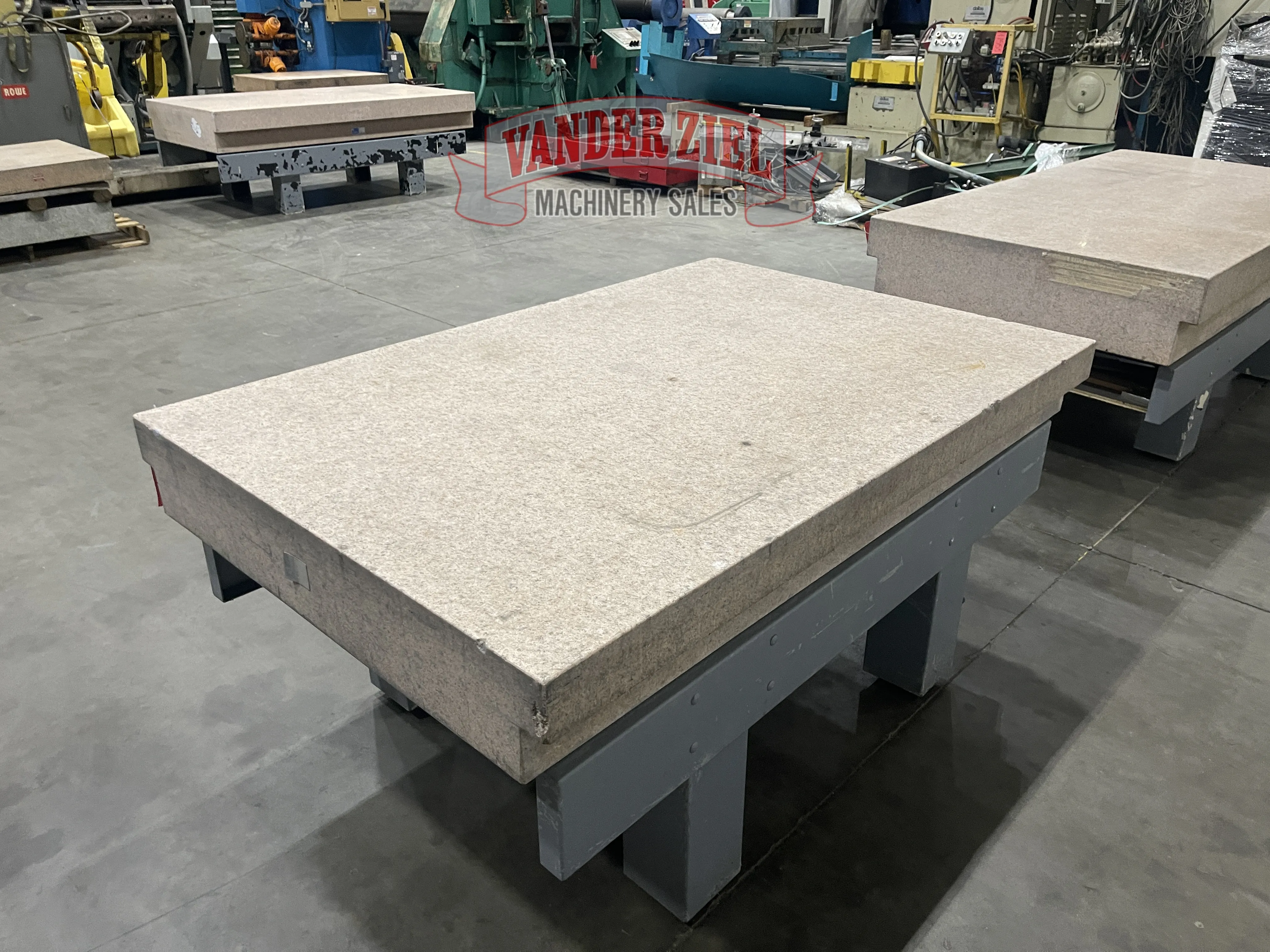 4' x 6' 8" Thick Pink Granite Surface Plate - Prefetch Image 47058