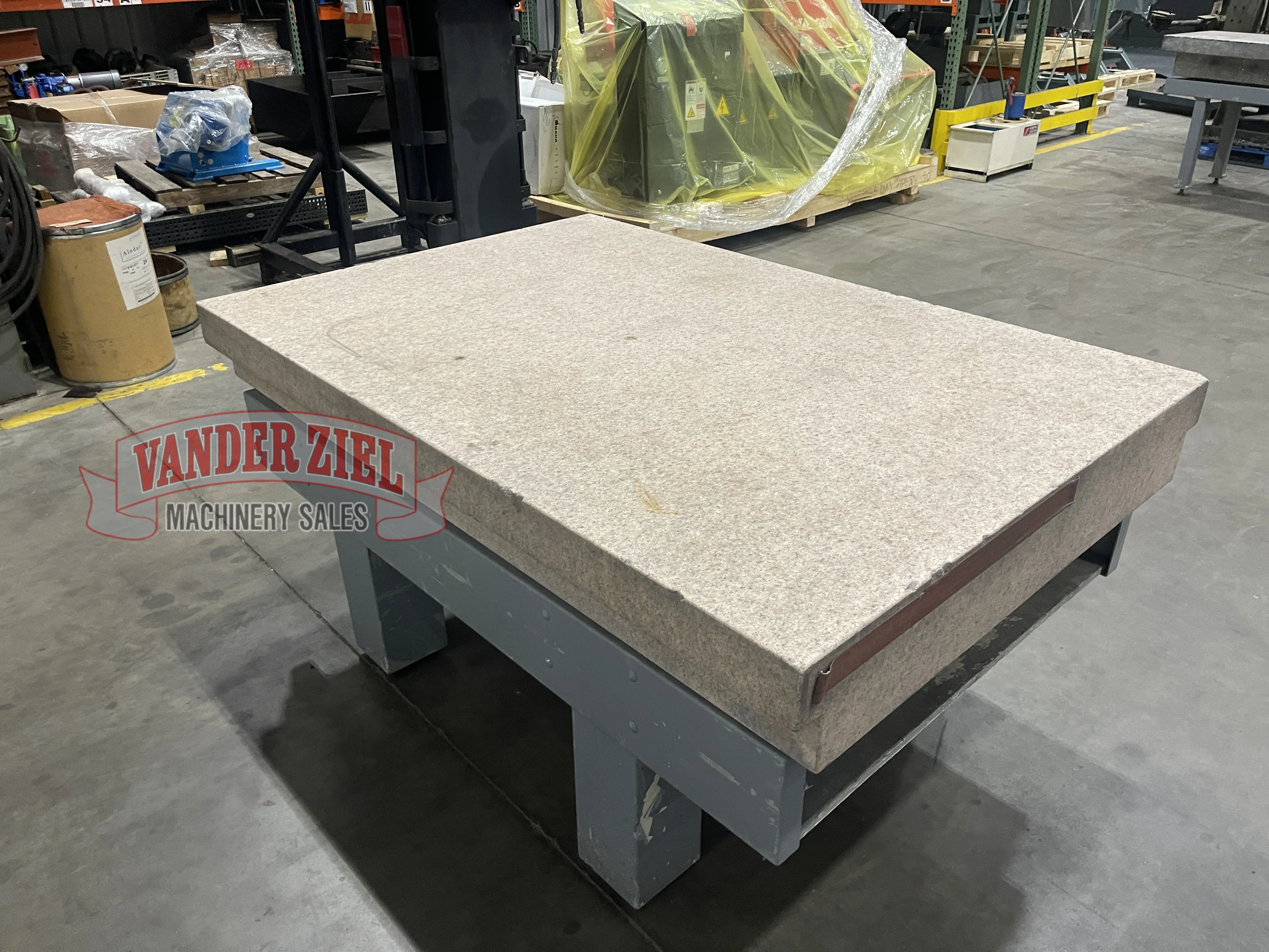 4' x 6' 8" Thick Pink Granite Surface Plate - Prefetch Image 47059