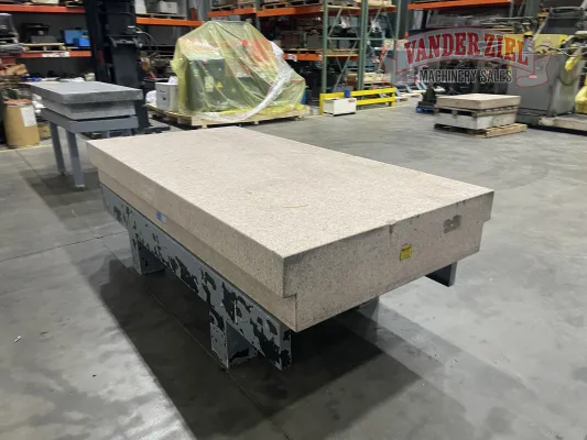4' x 8' 12" Thick Pink Granite Surface Plate - Gallery Thumbnail 4