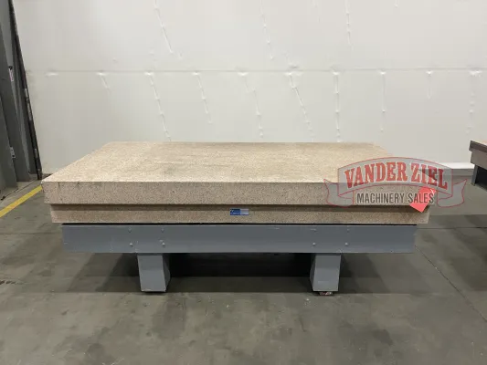 4' x 8'  11.5" Thick Pink Granite Surface Plate