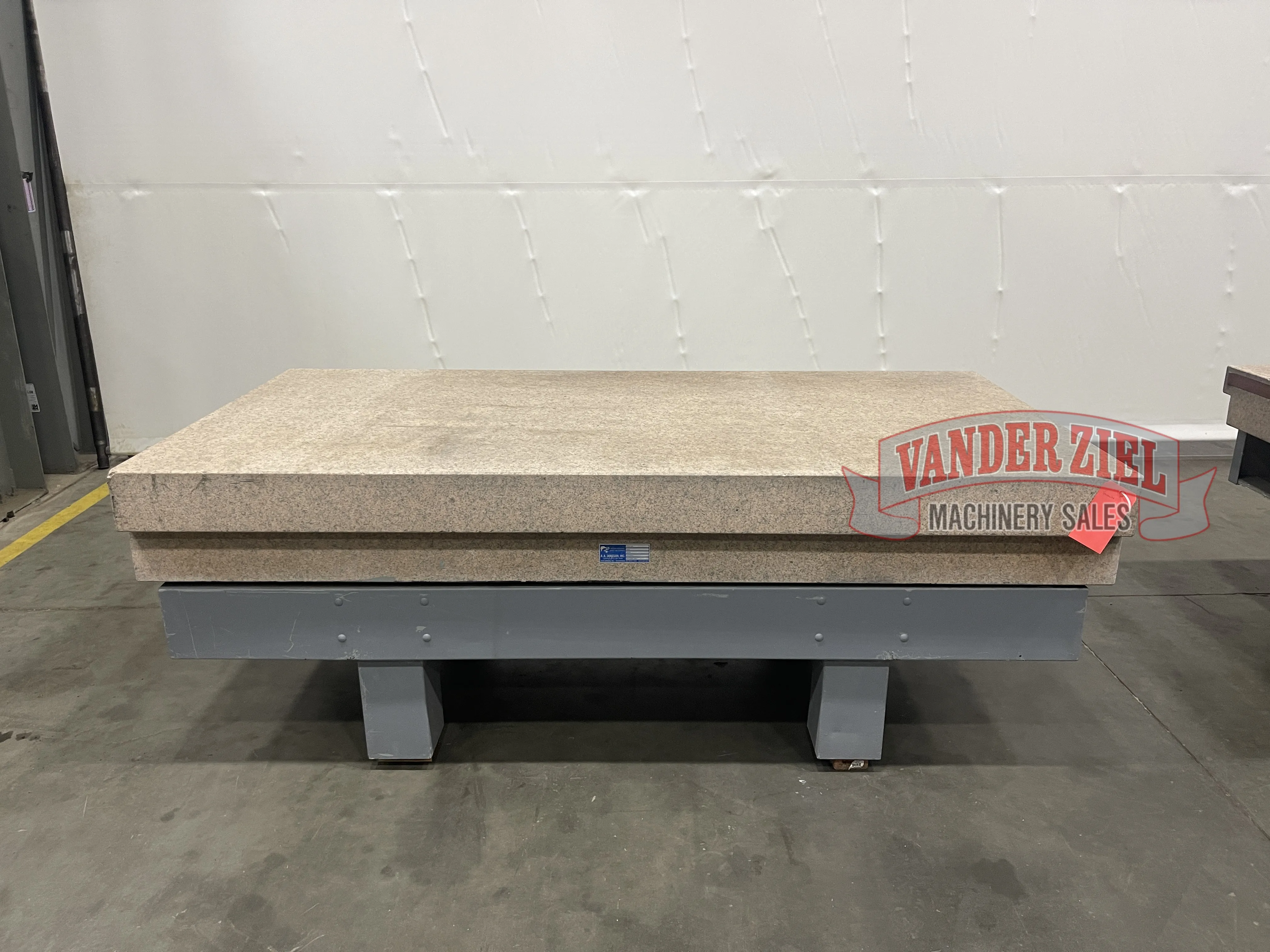 4' x 8' 11.5" Thick Pink Granite Surface Plate - Main Image 1