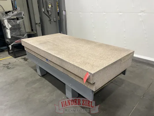 4' x 8'  11.5" Thick Pink Granite Surface Plate - Gallery Thumbnail 3