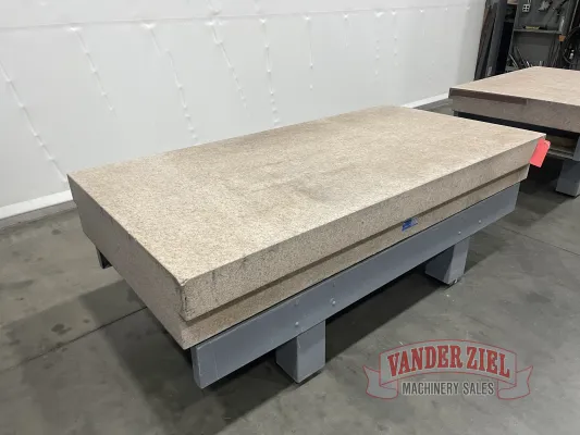 4' x 8'  11.5" Thick Pink Granite Surface Plate - Gallery Thumbnail 4