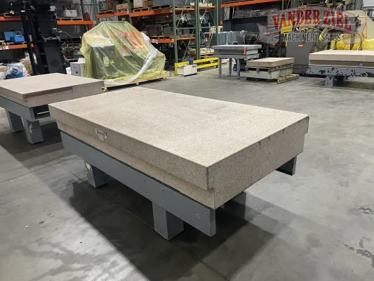 4' x 8'  11.5" Thick Pink Granite Surface Plate - Gallery Thumbnail 5