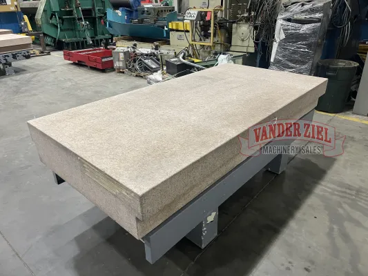 4' x 8'  11.5" Thick Pink Granite Surface Plate - Gallery Thumbnail 6