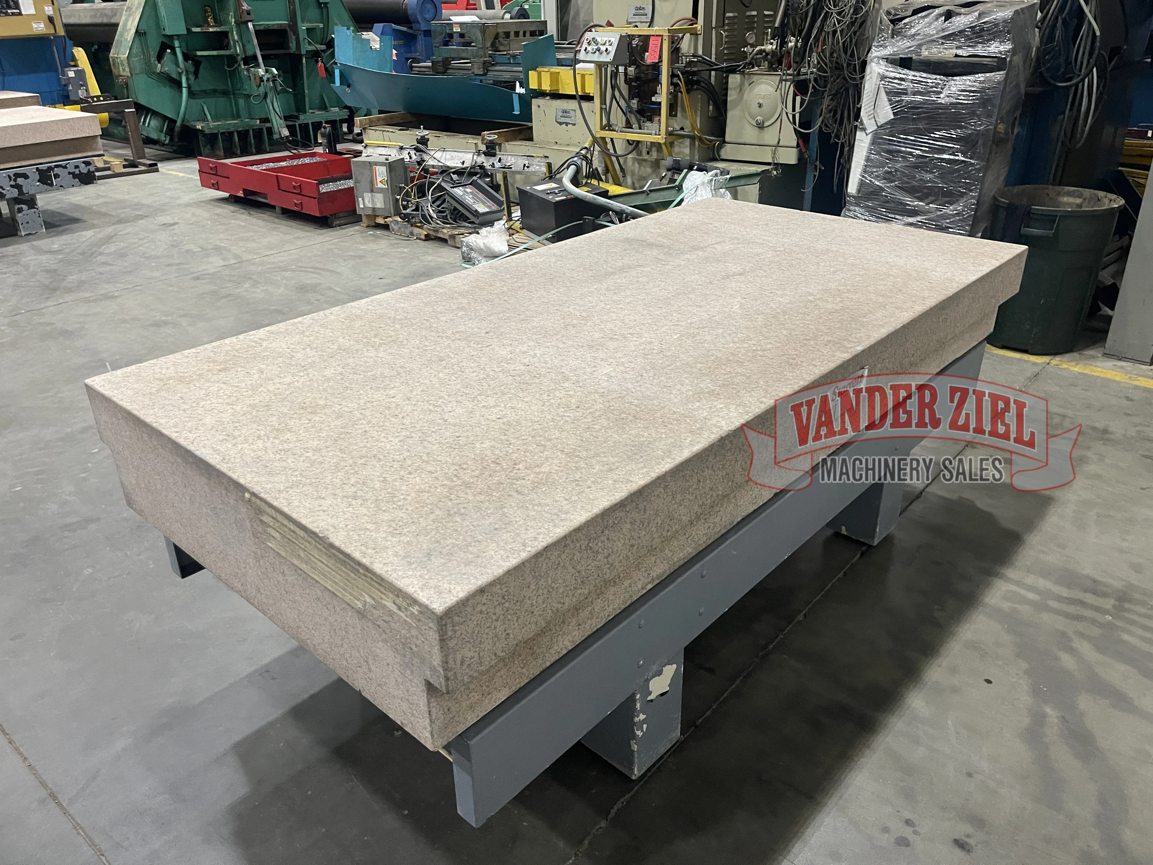 4' x 8' 11.5" Thick Pink Granite Surface Plate - Prefetch Image 47071