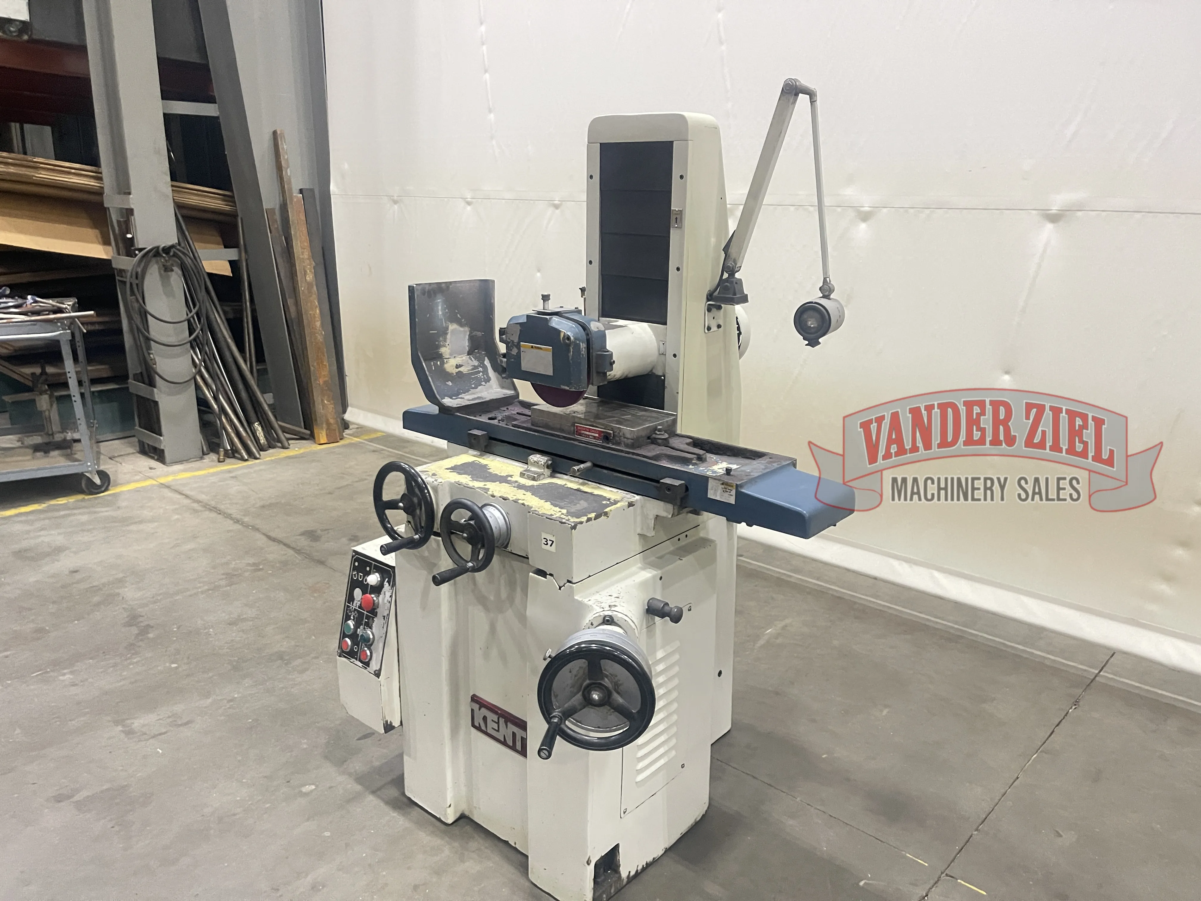 Kent 6"x14" Chuck, #KGS-200, Hand Feed Surface Grinder - Prefetch Image 47094