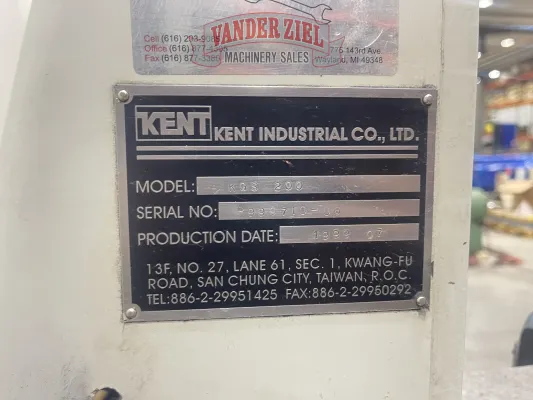 Kent 6"x14" Chuck, #KGS-200, Hand Feed Surface Grinder - Gallery Thumbnail 5