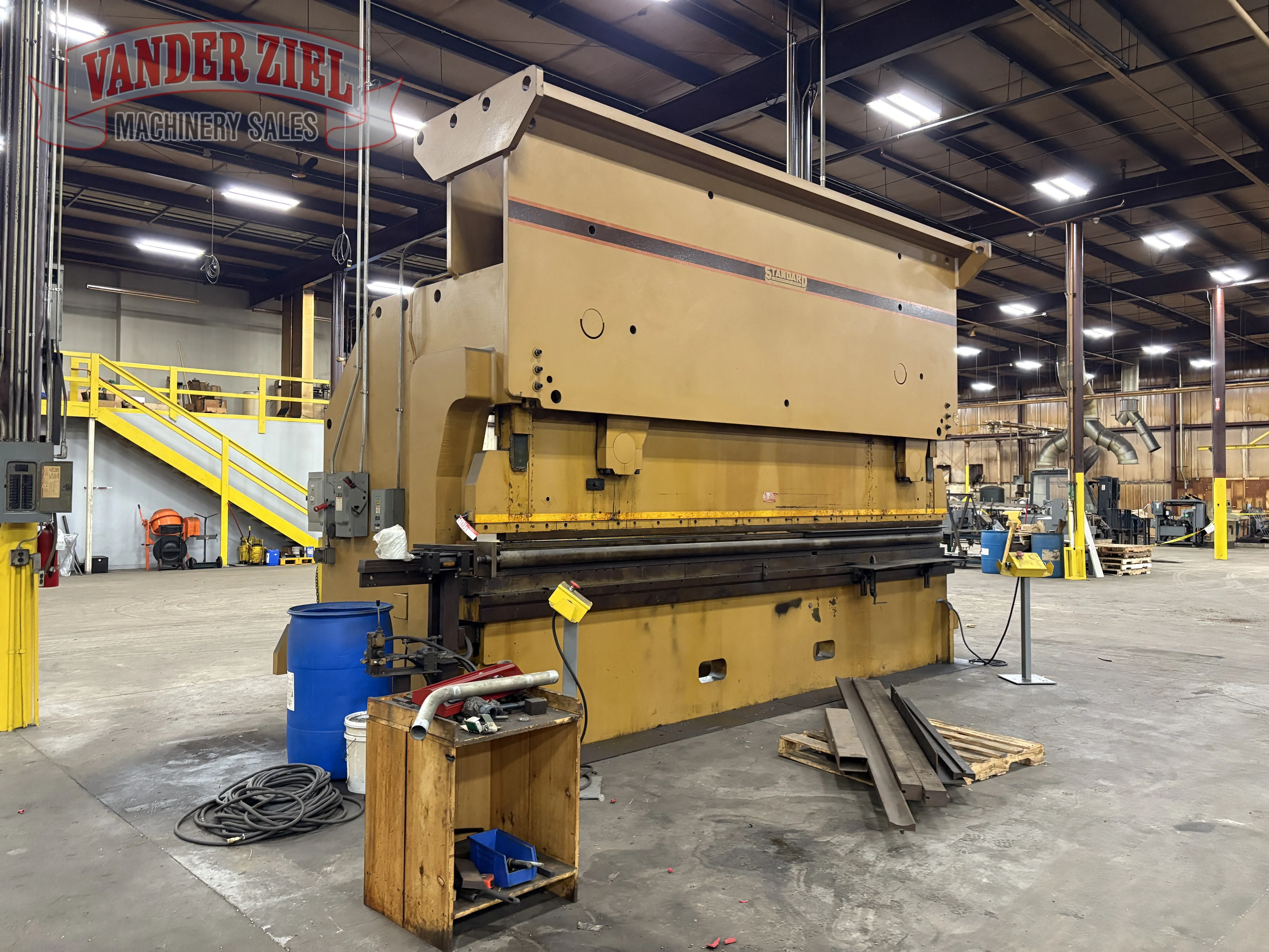 Standard 20' x 600 Ton Press Brake - Prefetch Image 47124