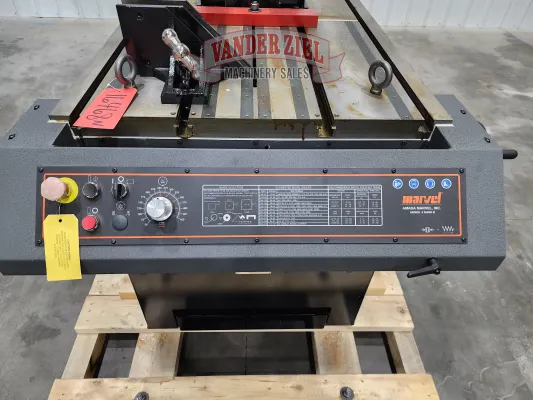 Marvel Model 8 Mark II Vertical Tilt Frame Saw, 18″ x 22″ Capacity 480V – NEW - Gallery Thumbnail 8