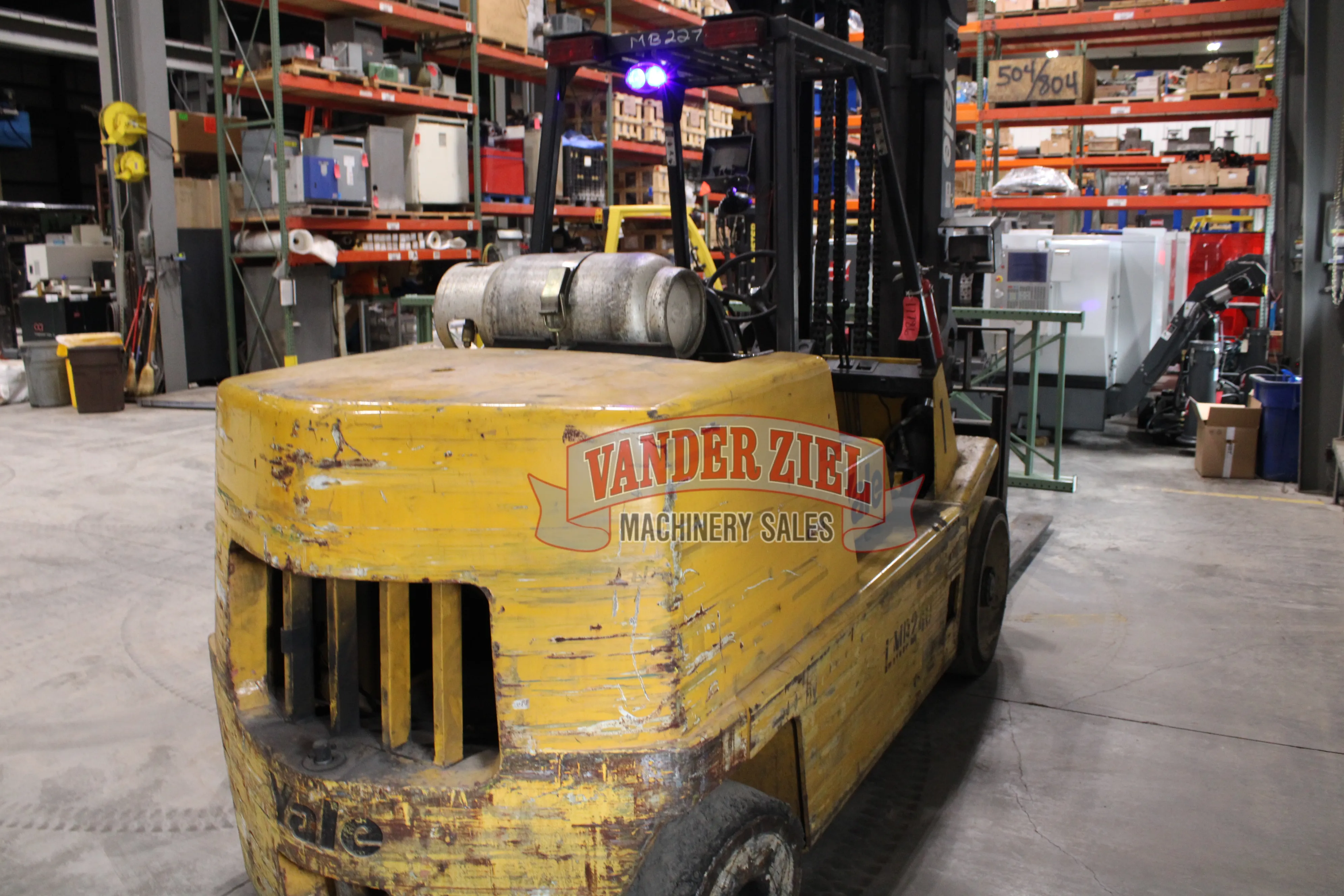 Yale 19,000 lbs. Lift Capacity, Forklift, Model GLC155CANGBV117 - 2006 - Prefetch Image 47211