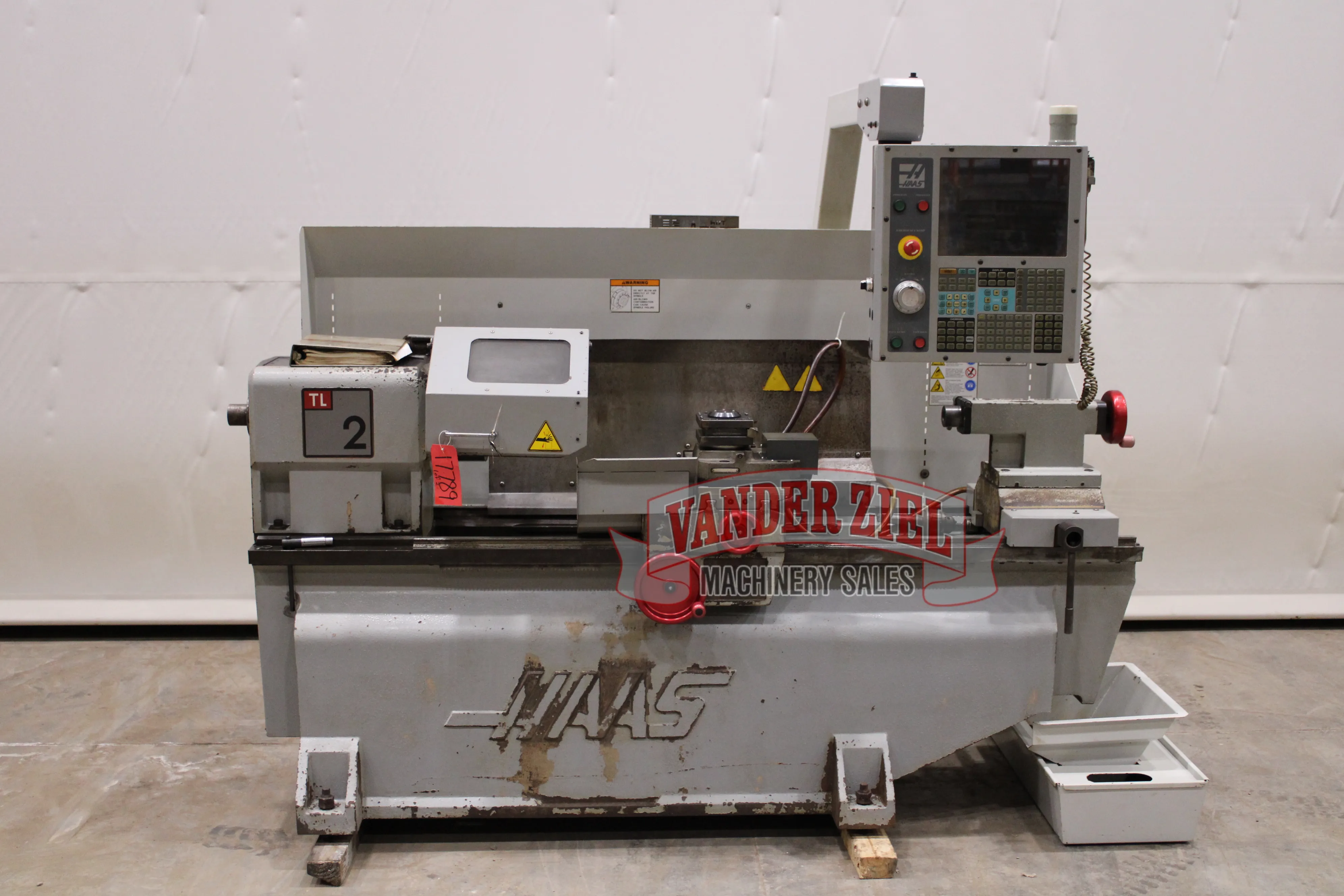 Haas TL-2 CNC Lathe, 11.1" x 48" - Main Image 1