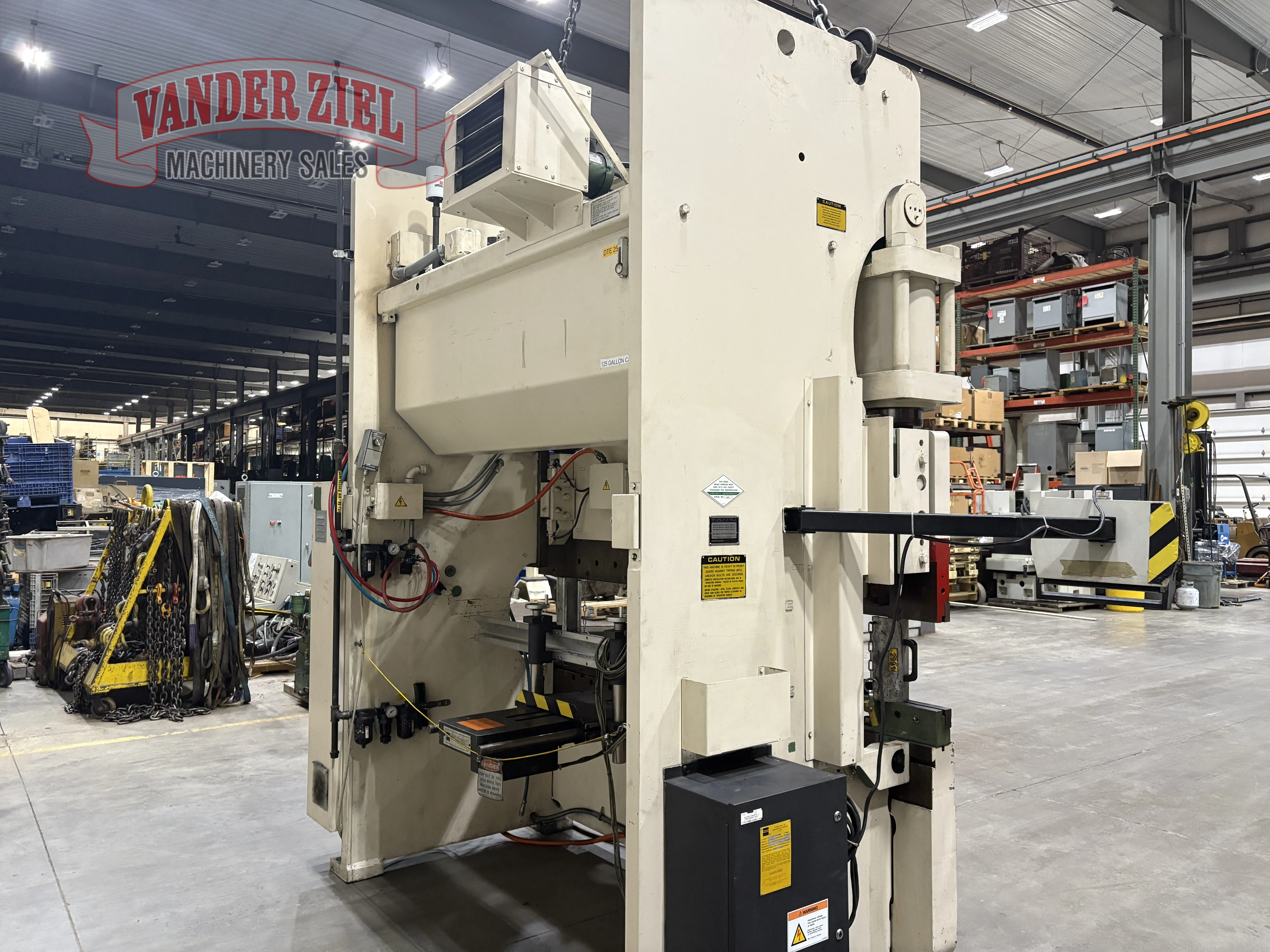 Cincinnati 8’ x 175 Ton Hydraulic Press Brake, Model 175 FMII x 6 - Prefetch Image 47282