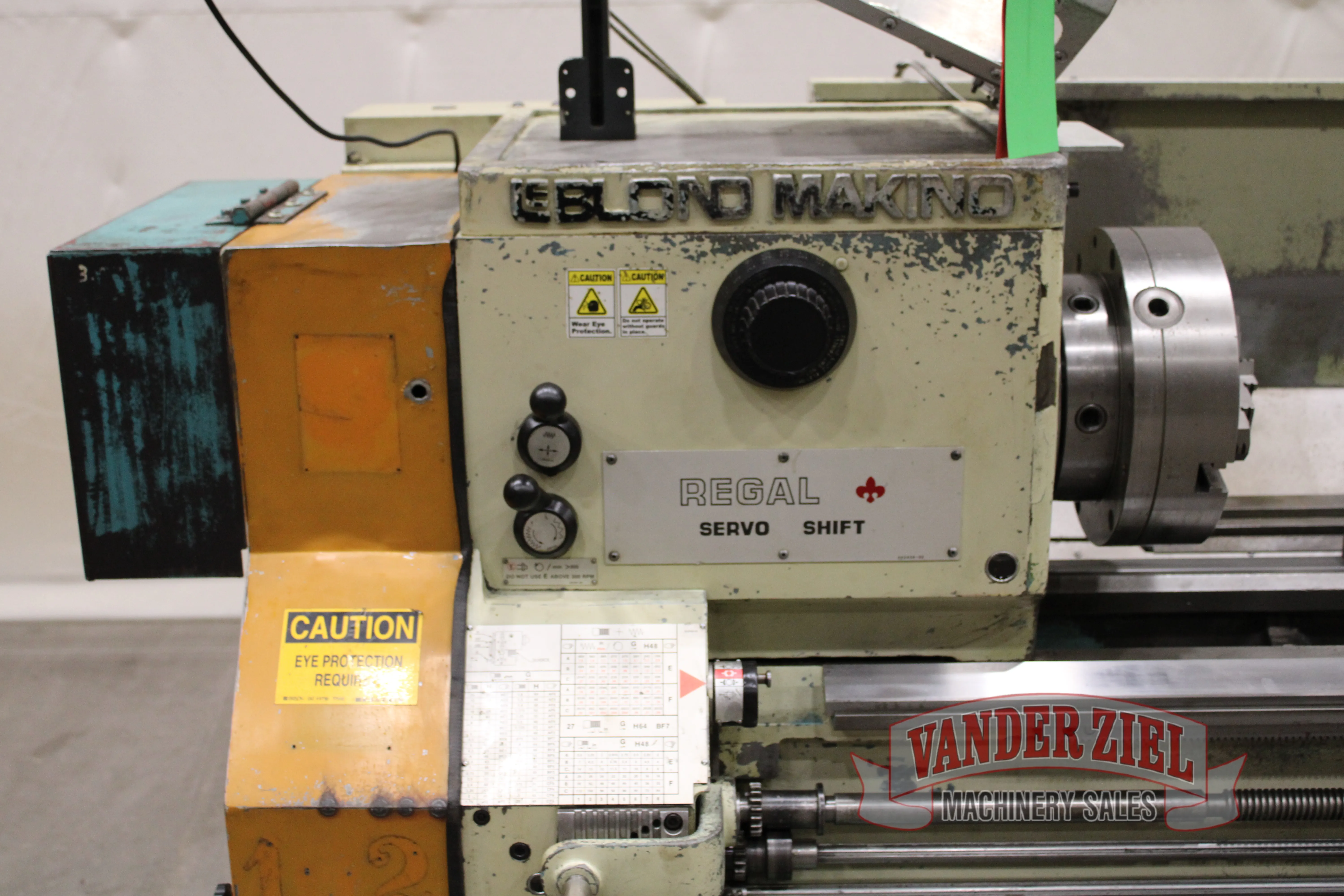 LeBlond Makino 19" x 54" Servo Shift Lathe - Prefetch Image 47335