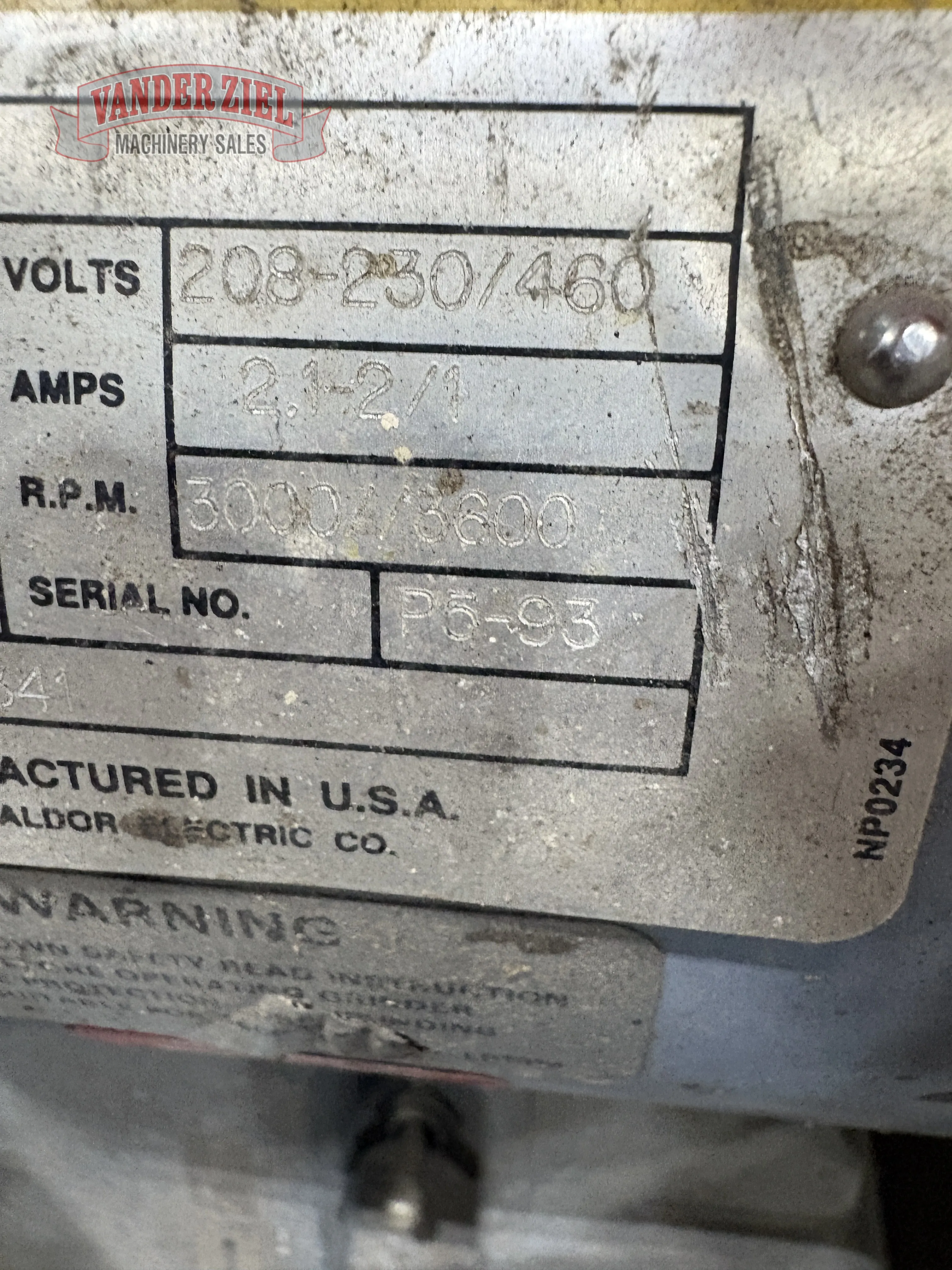 Pedestal Grinder - Prefetch Image 47362