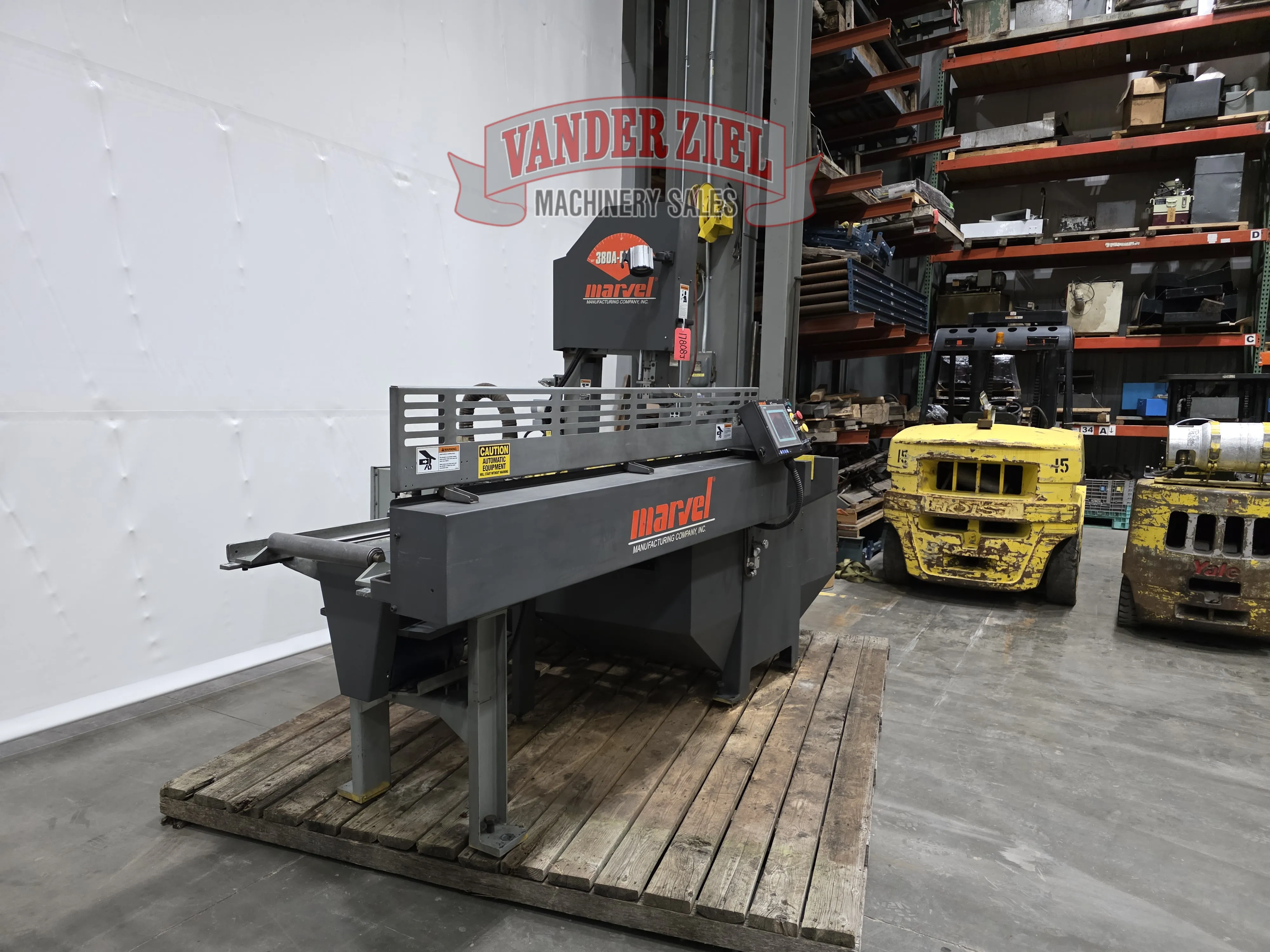 Marvel Model 380 Vertical Tilt Frame Saw - Prefetch Image 47384