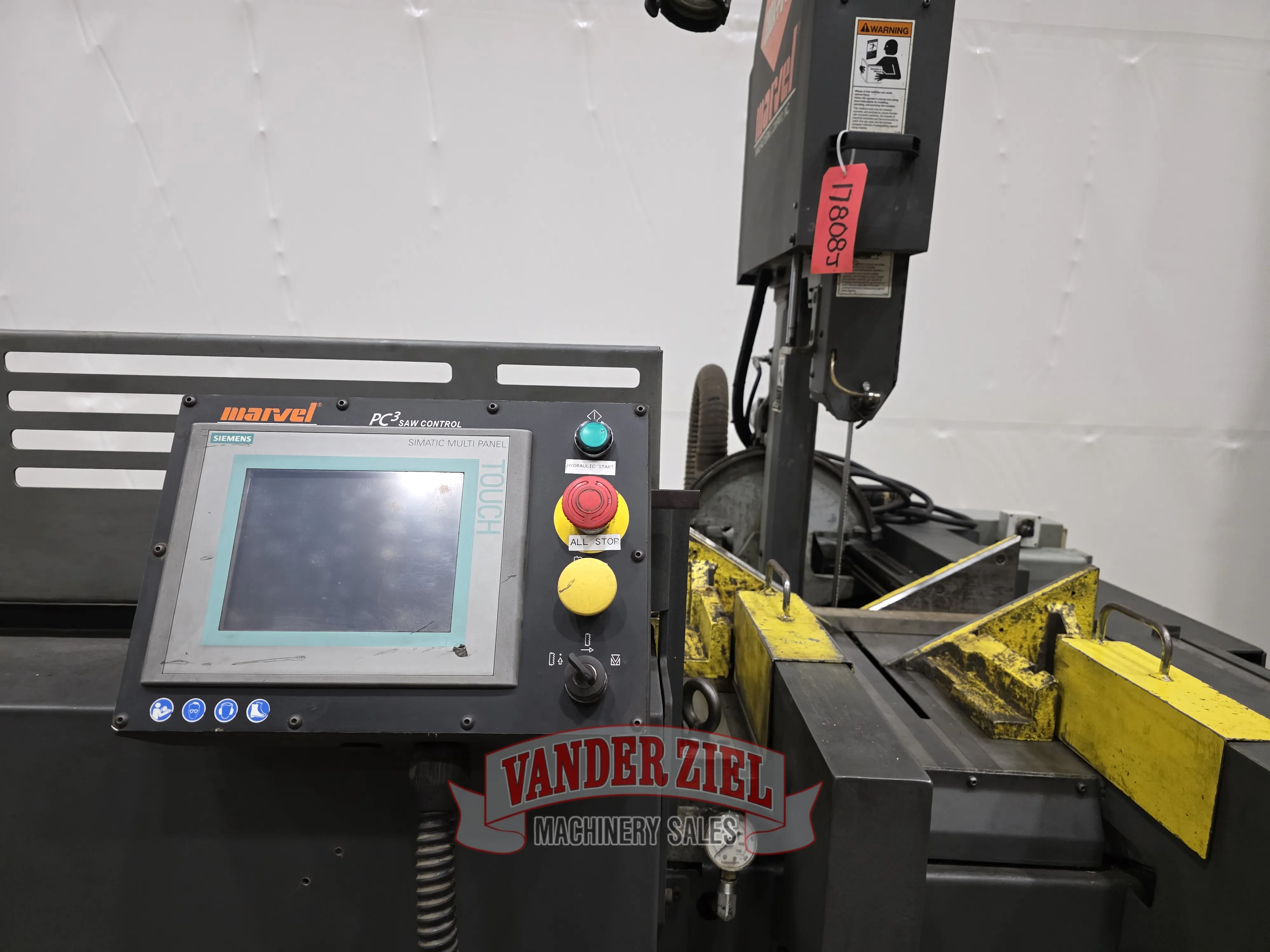 Marvel Model 380 Vertical Tilt Frame Saw - Prefetch Image 47386