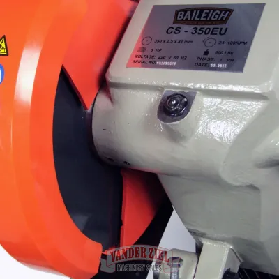 Baileigh Variable Speed Circular Cold Saw - Model CS-350EU - Gallery Thumbnail 2