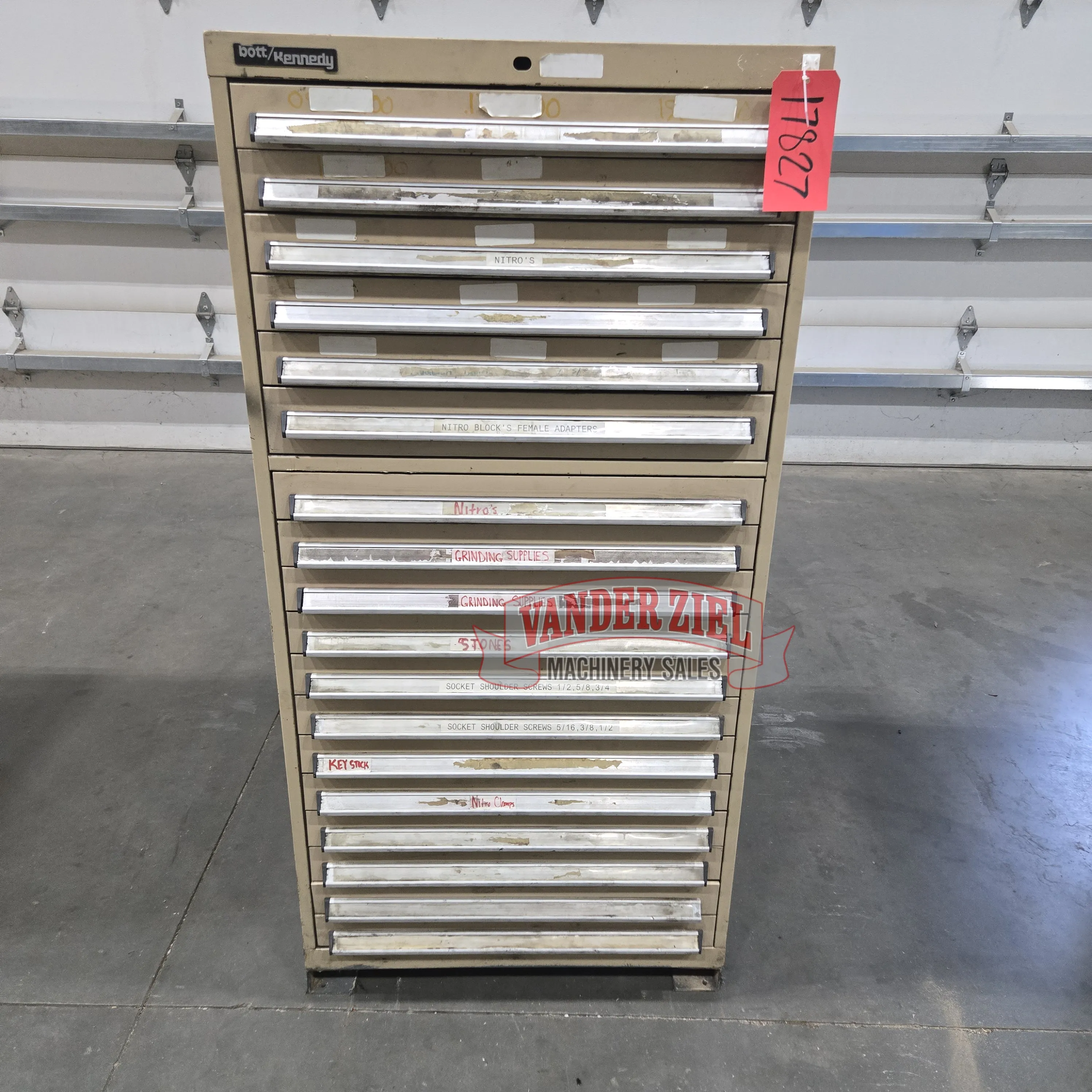 Vidmar 18 Drawer Cabinet - Main Image 1