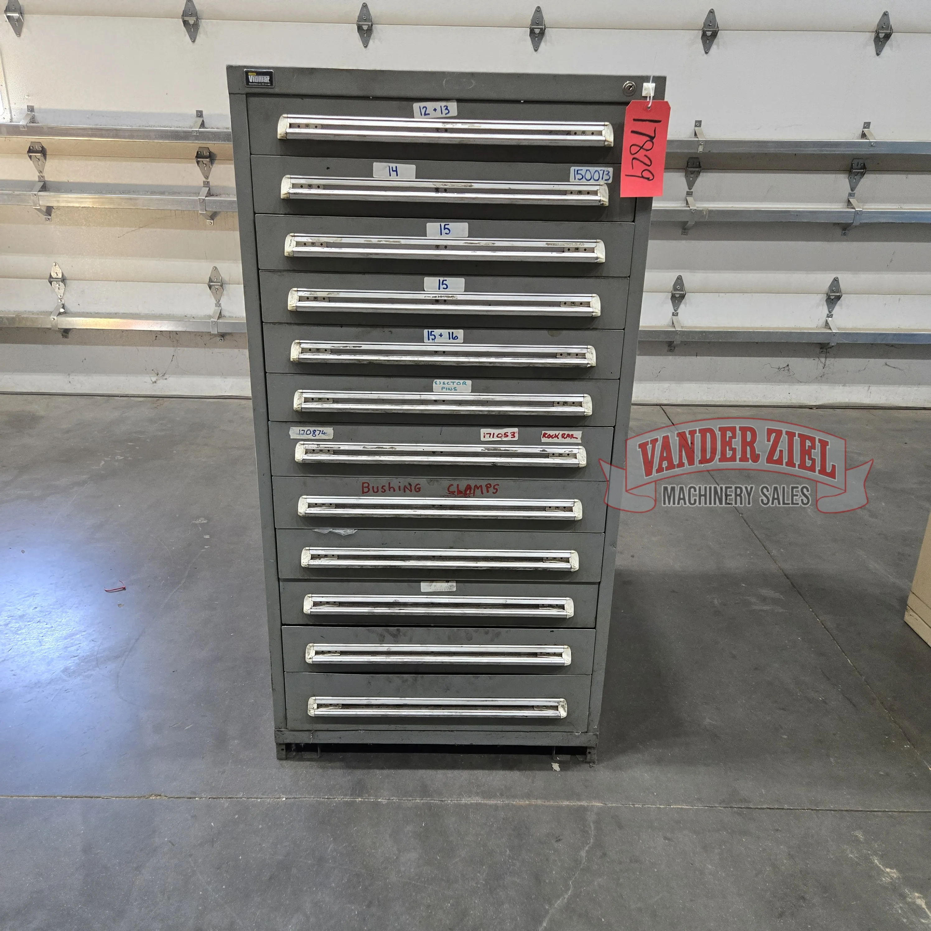 Vidmar 12 Drawer Cabinet - Main Image 1