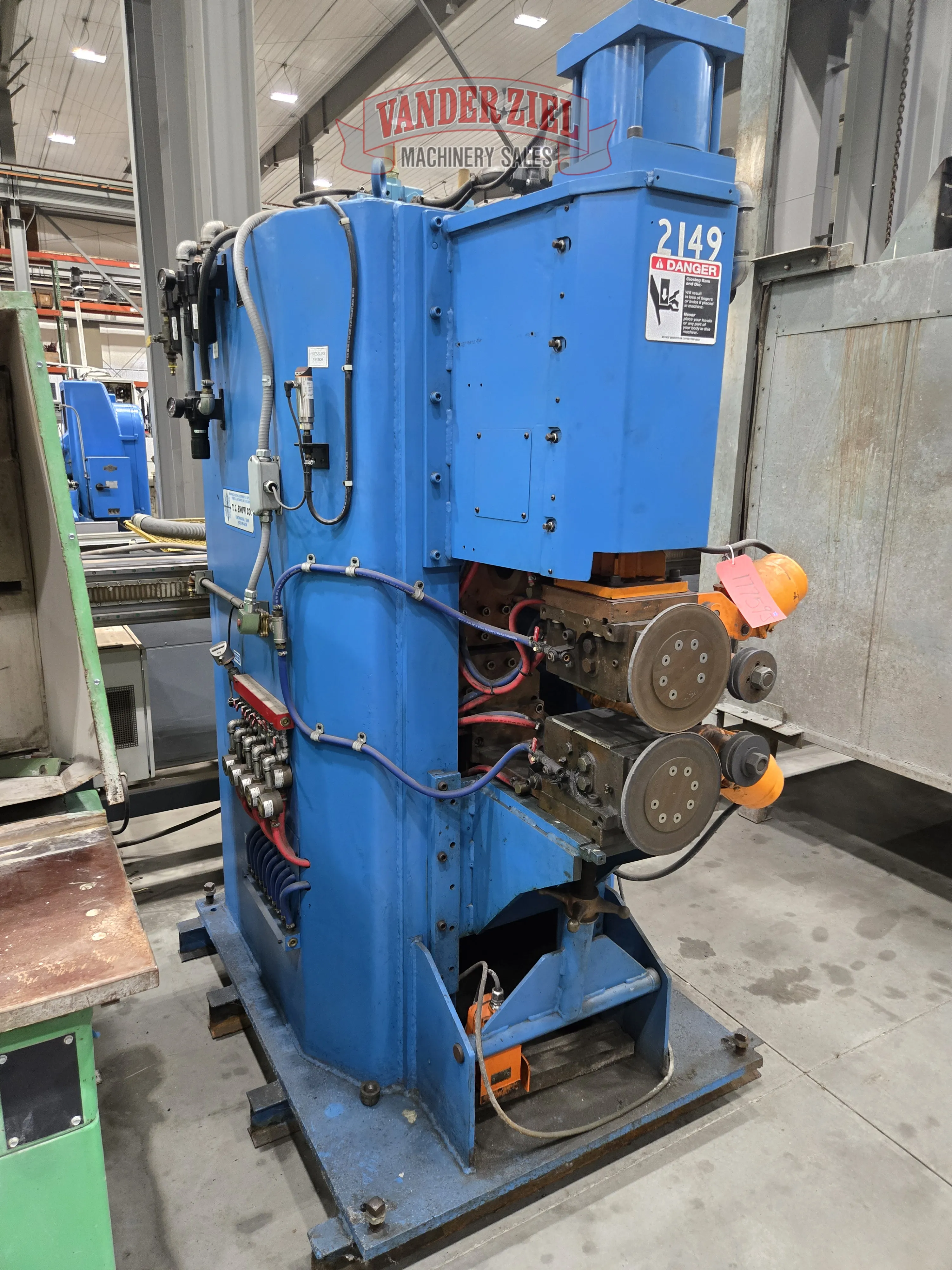 TJ Snow 300 KVA Seam Welder - Prefetch Image 47524