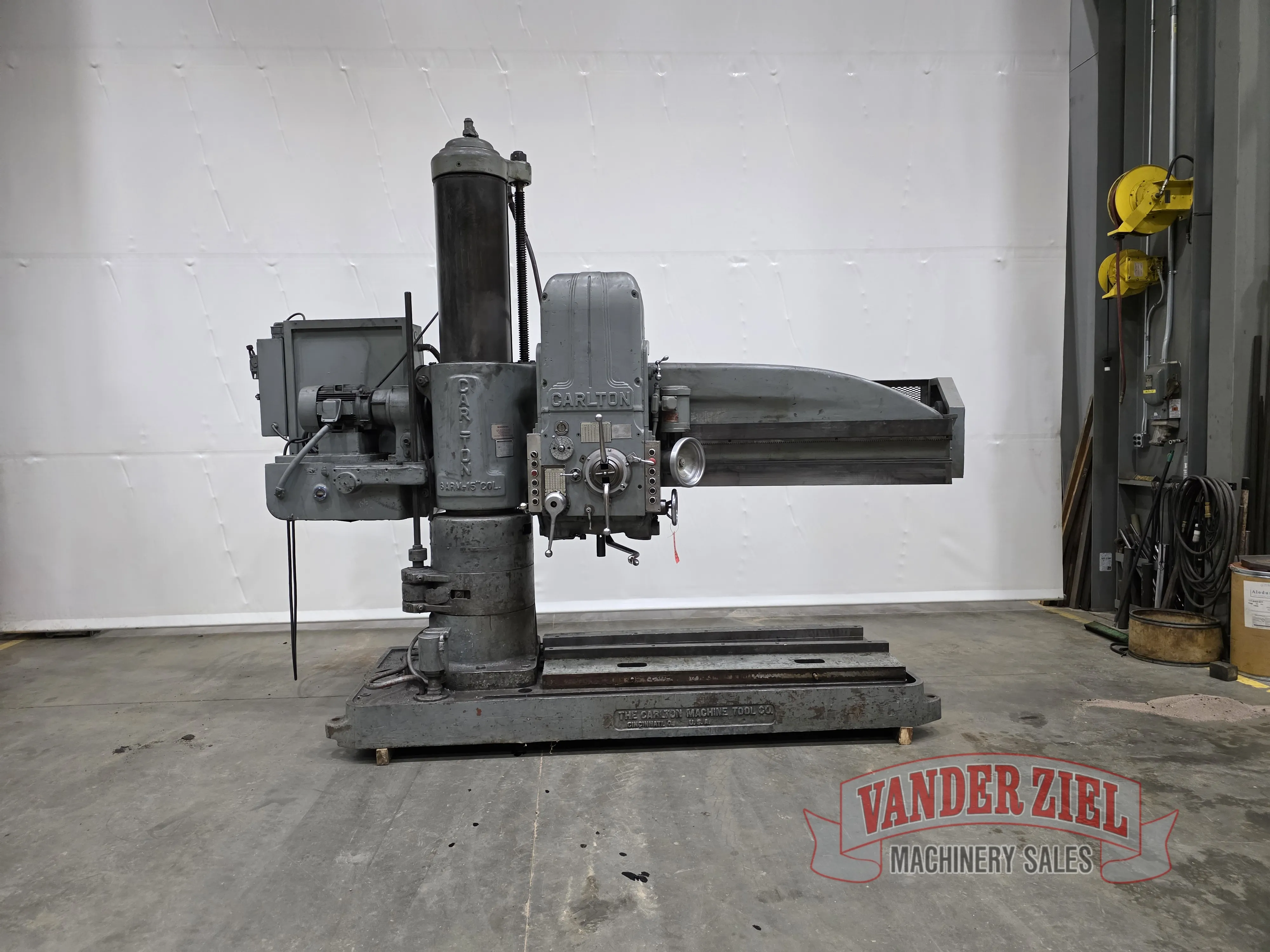 Carlton 6' x 15" Radial Arm Drill - Main Image 1