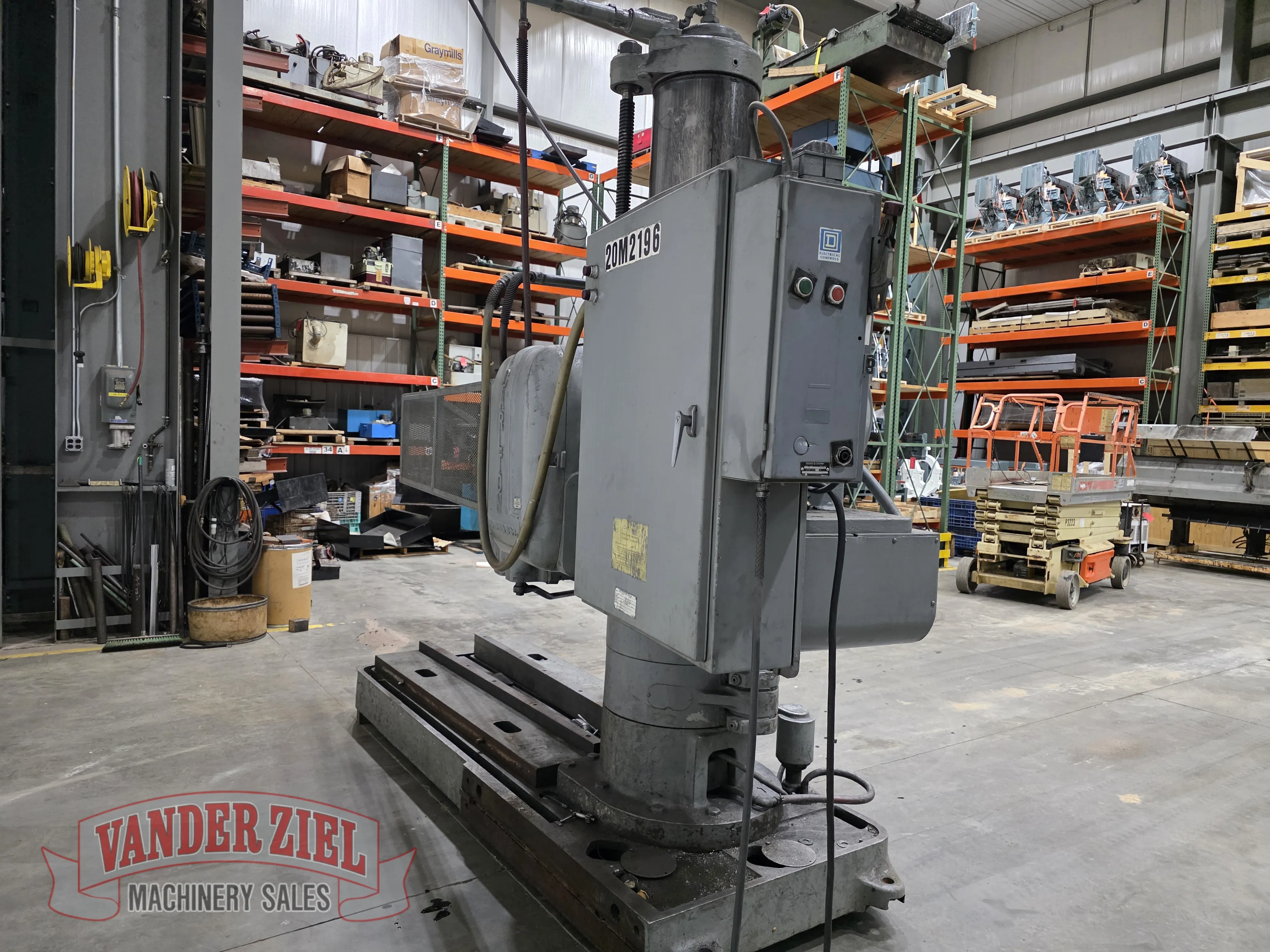 Carlton 6' x 15" Radial Arm Drill - Prefetch Image 47527