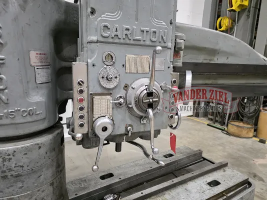 Carlton 6' x 15" Radial Arm Drill - Gallery Thumbnail 4