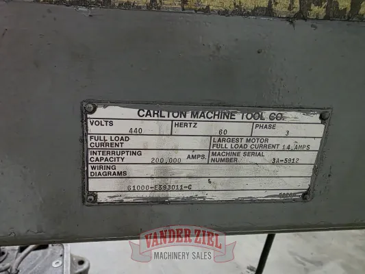 Carlton 6' x 15" Radial Arm Drill - Gallery Thumbnail 5