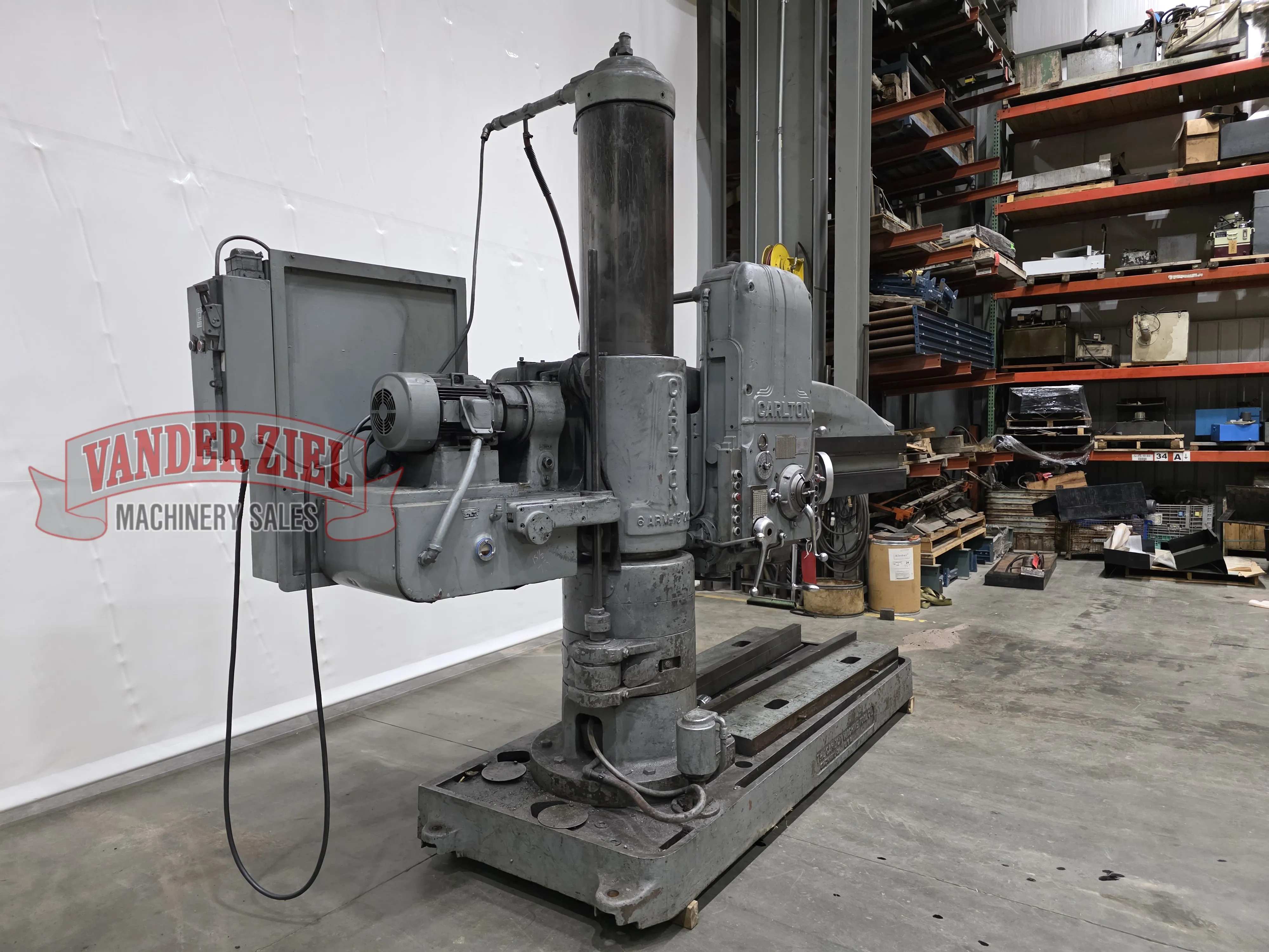 Carlton 6' x 15" Radial Arm Drill - Prefetch Image 47530