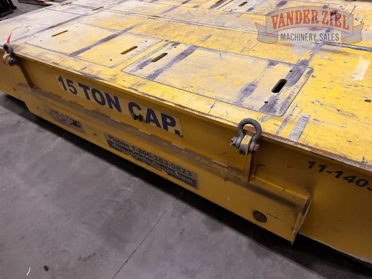Engineered Lifting System 15 Ton Die Transfer Cart, Model TCS-30000-10-16 - Gallery Thumbnail 2