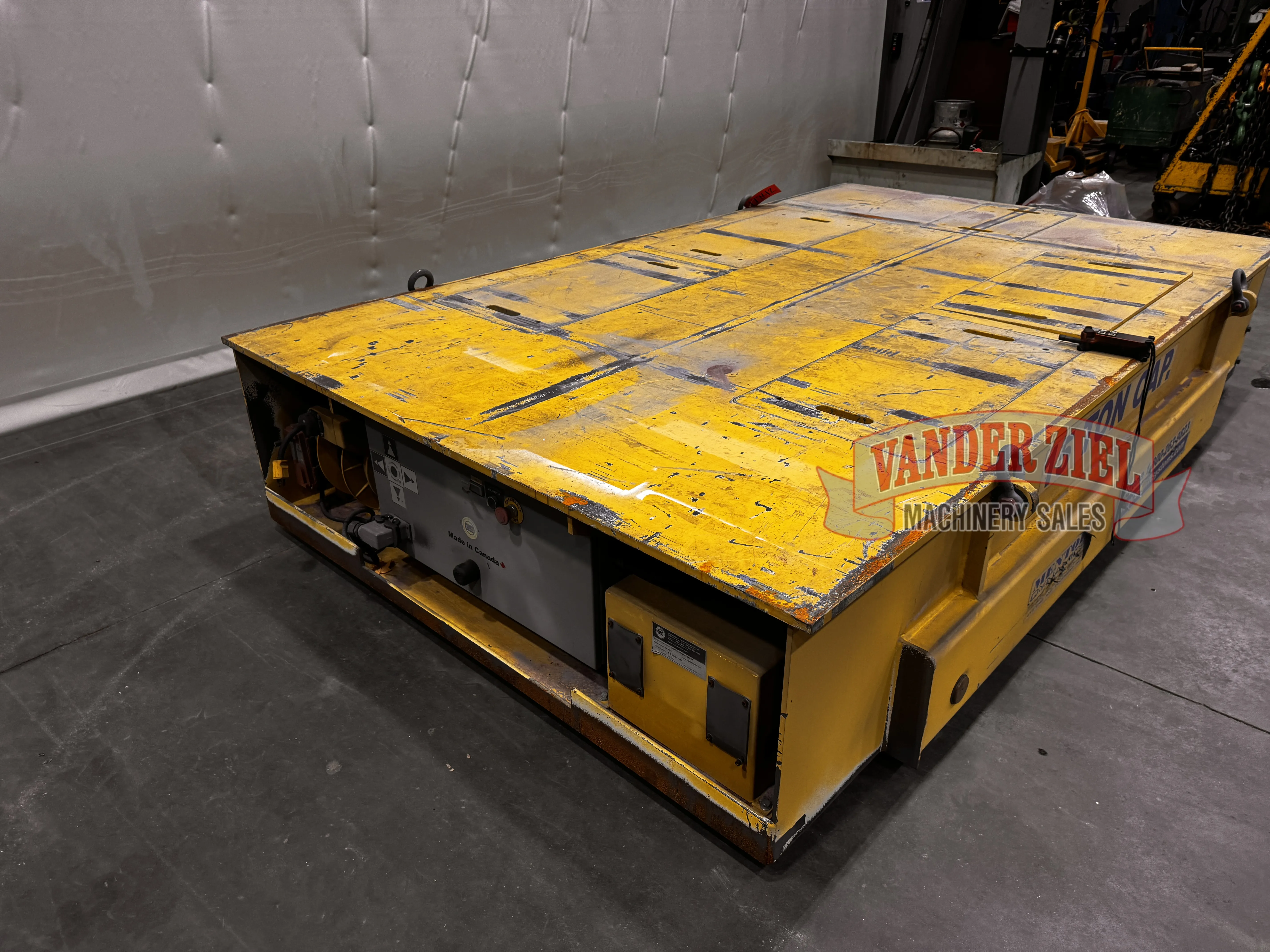 Engineered Lifting System 15 Ton Die Transfer Cart, Model TCS-30000-10-16 - Prefetch Image 47552