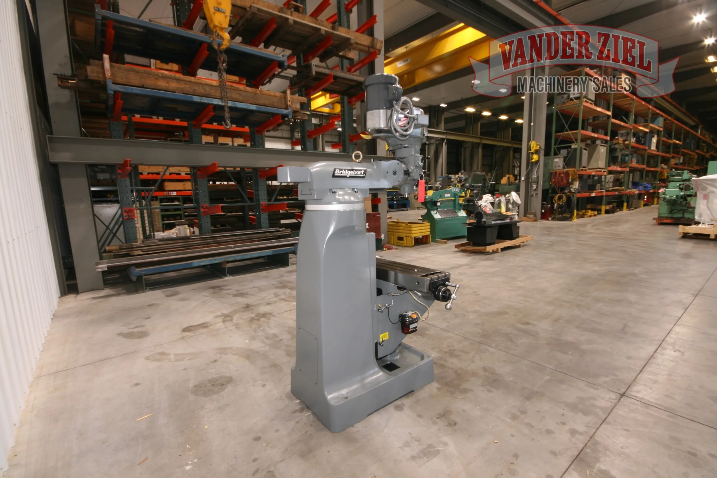 Bridgeport Series I Vertical Mill, 9" x 48" Table - NEW - Prefetch Image 47595