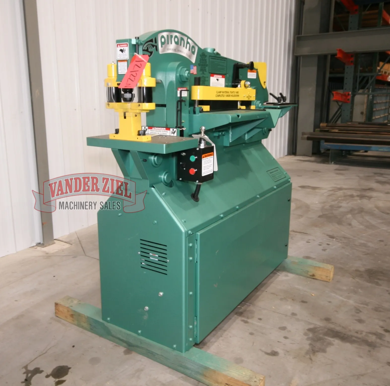 Piranha 65 Ton Ironworker, Model P-65 – NEW - Prefetch Image 47603