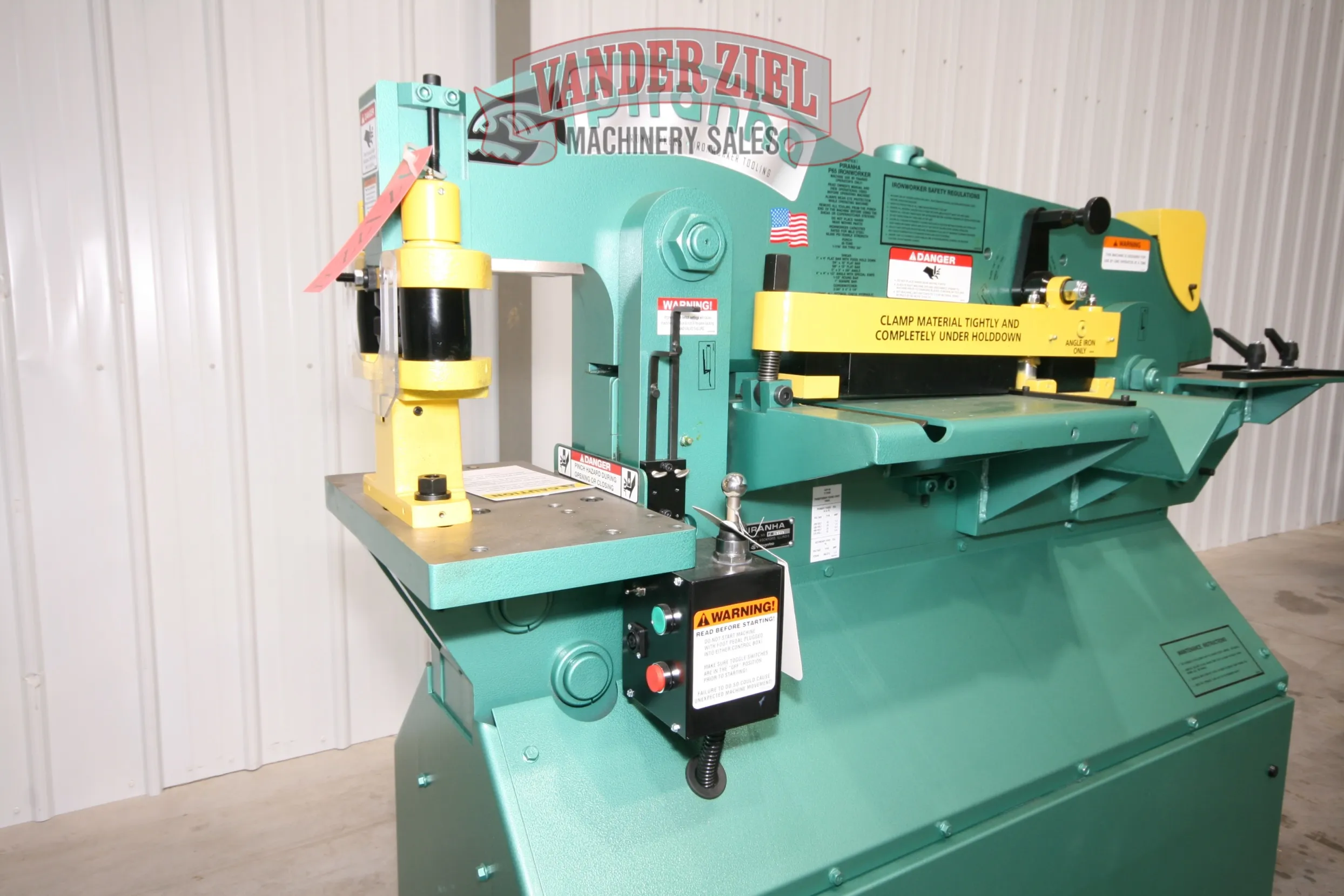 Piranha 65 Ton Ironworker, Model P-65 – NEW - Prefetch Image 47607