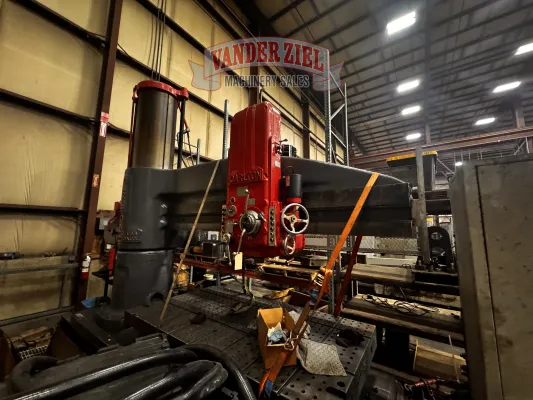 Carlton 10' x 26" Model 5A Radial Drill