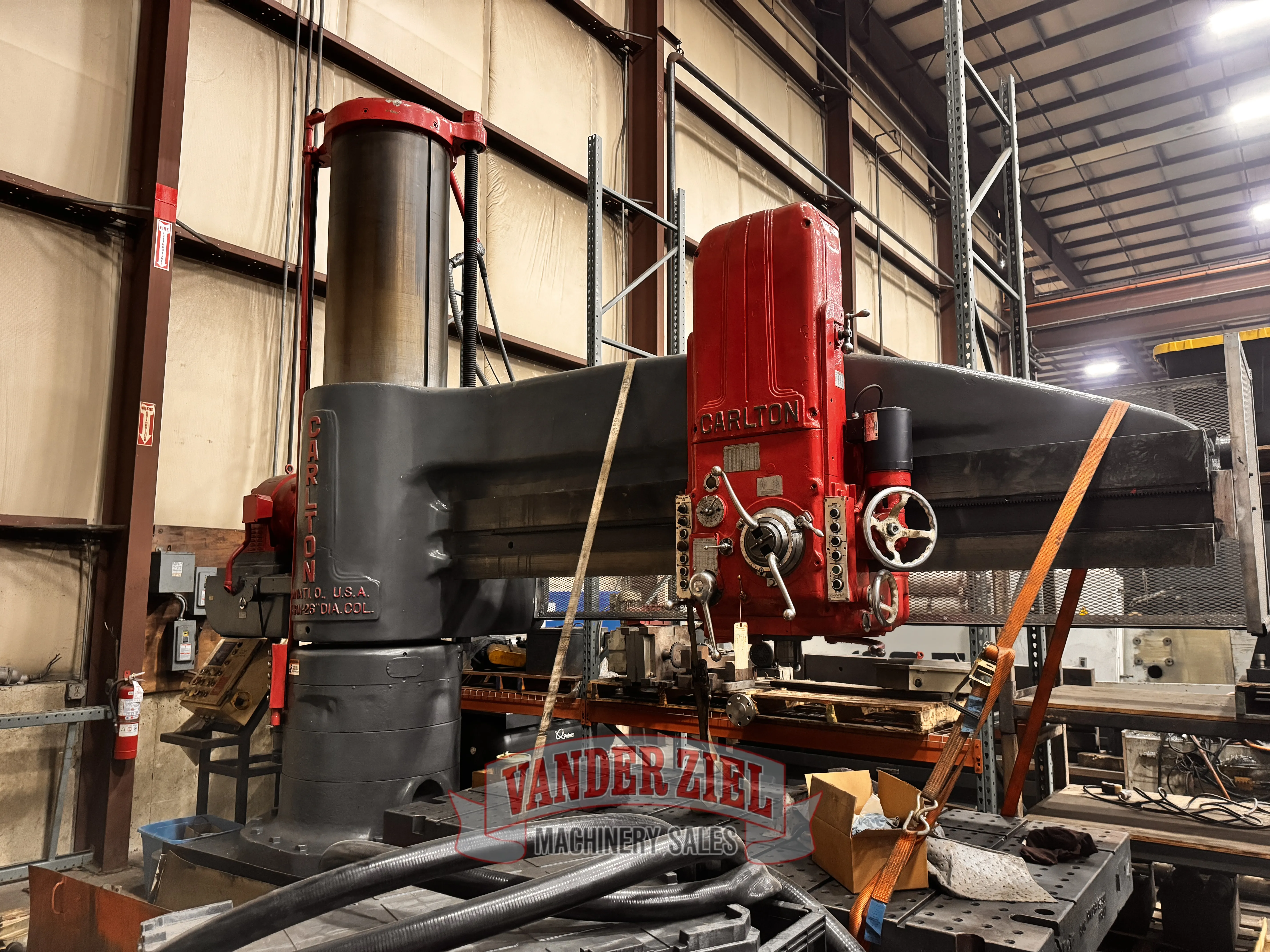 Carlton 10' x 26" Model 5A Radial Drill - Prefetch Image 47655
