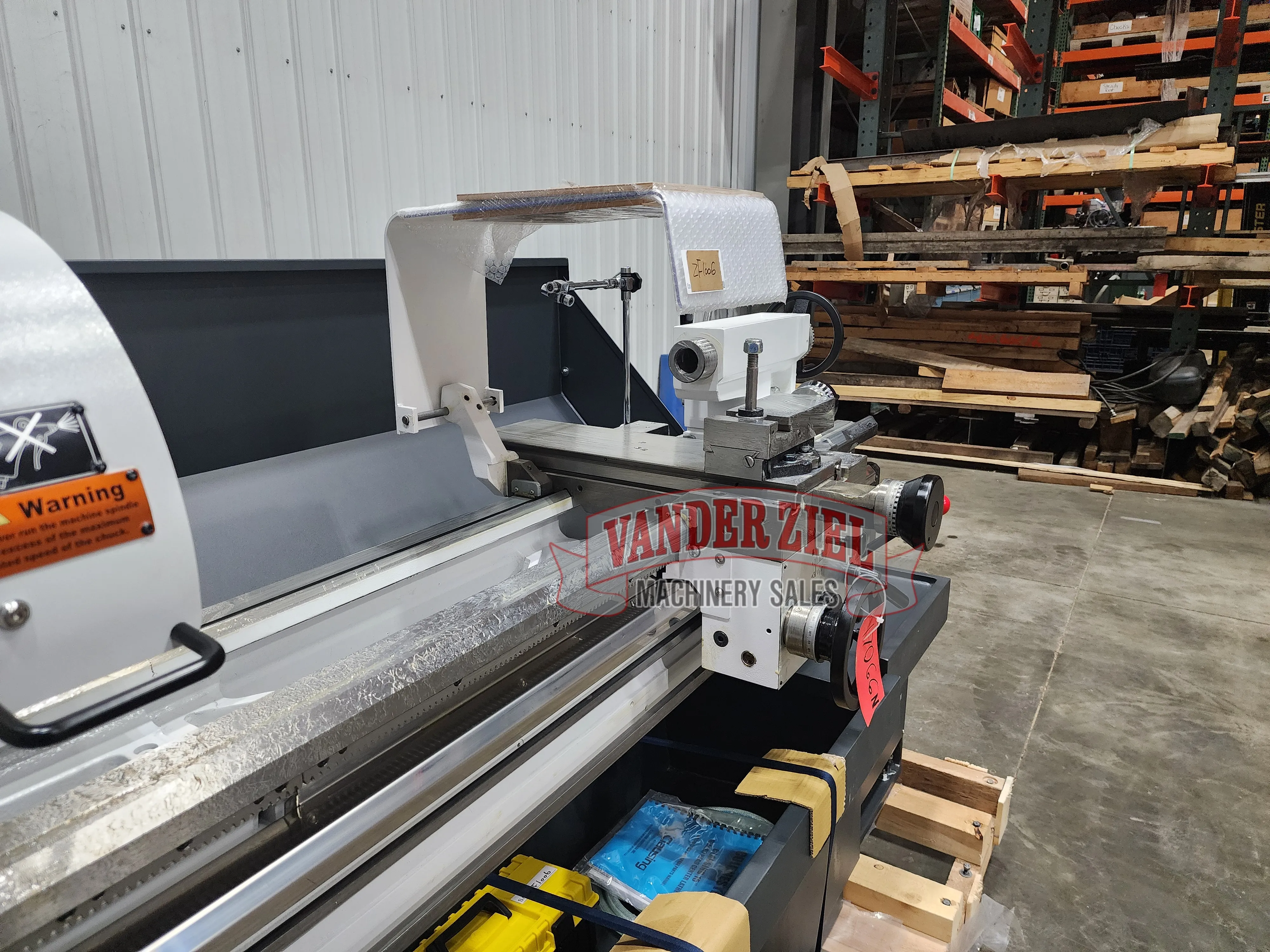 Clausing 15"x 50" Gear Head Lathe, Model 8043SS - NEW - Prefetch Image 47671