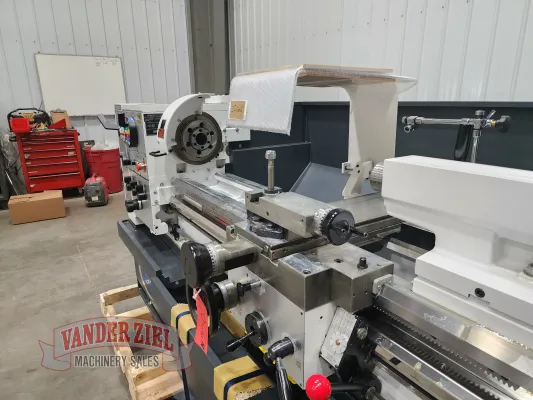 Clausing 15"x 50" Gear Head Lathe, Model 8043SS - NEW - Gallery Thumbnail 6