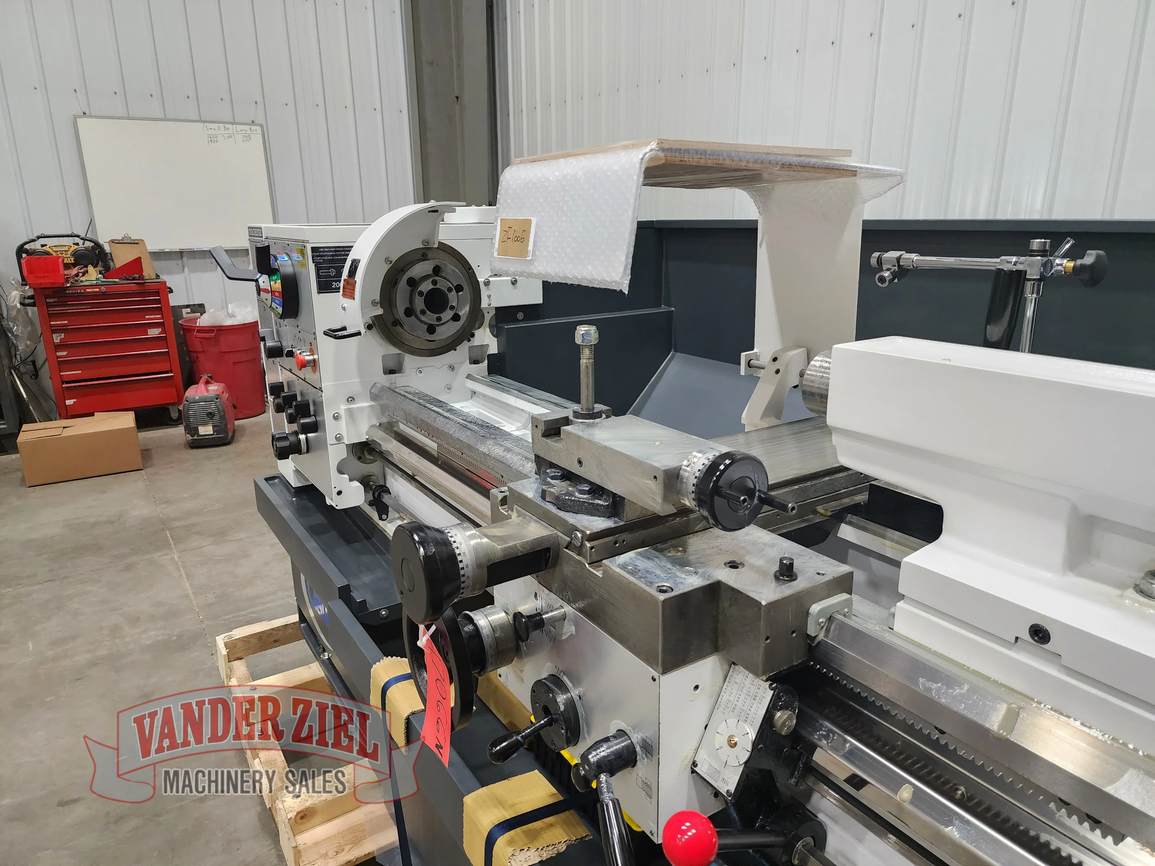 Clausing 15"x 50" Gear Head Lathe, Model 8043SS - NEW - Prefetch Image 47672