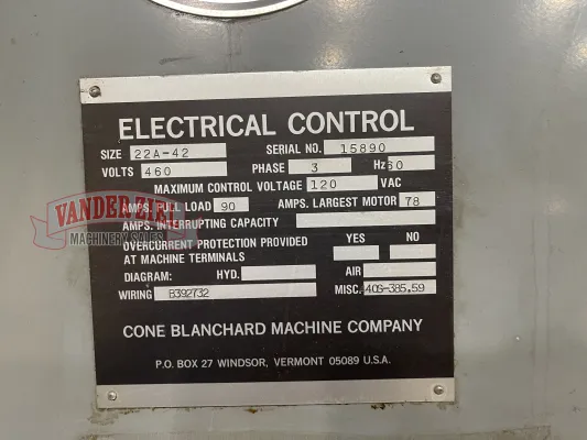 Blanchard 42" Rotary Grinder, Model 22A-42 - Gallery Thumbnail 12