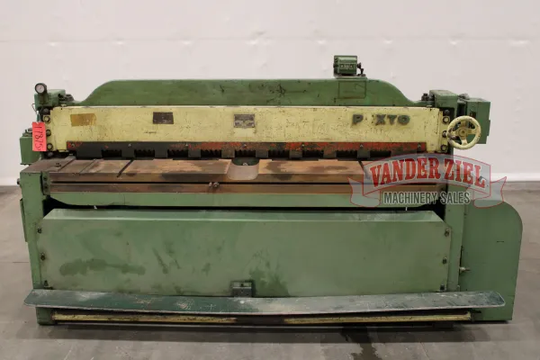 Pexto 6' x 14 Gauge Shear, Model 14-U-6G