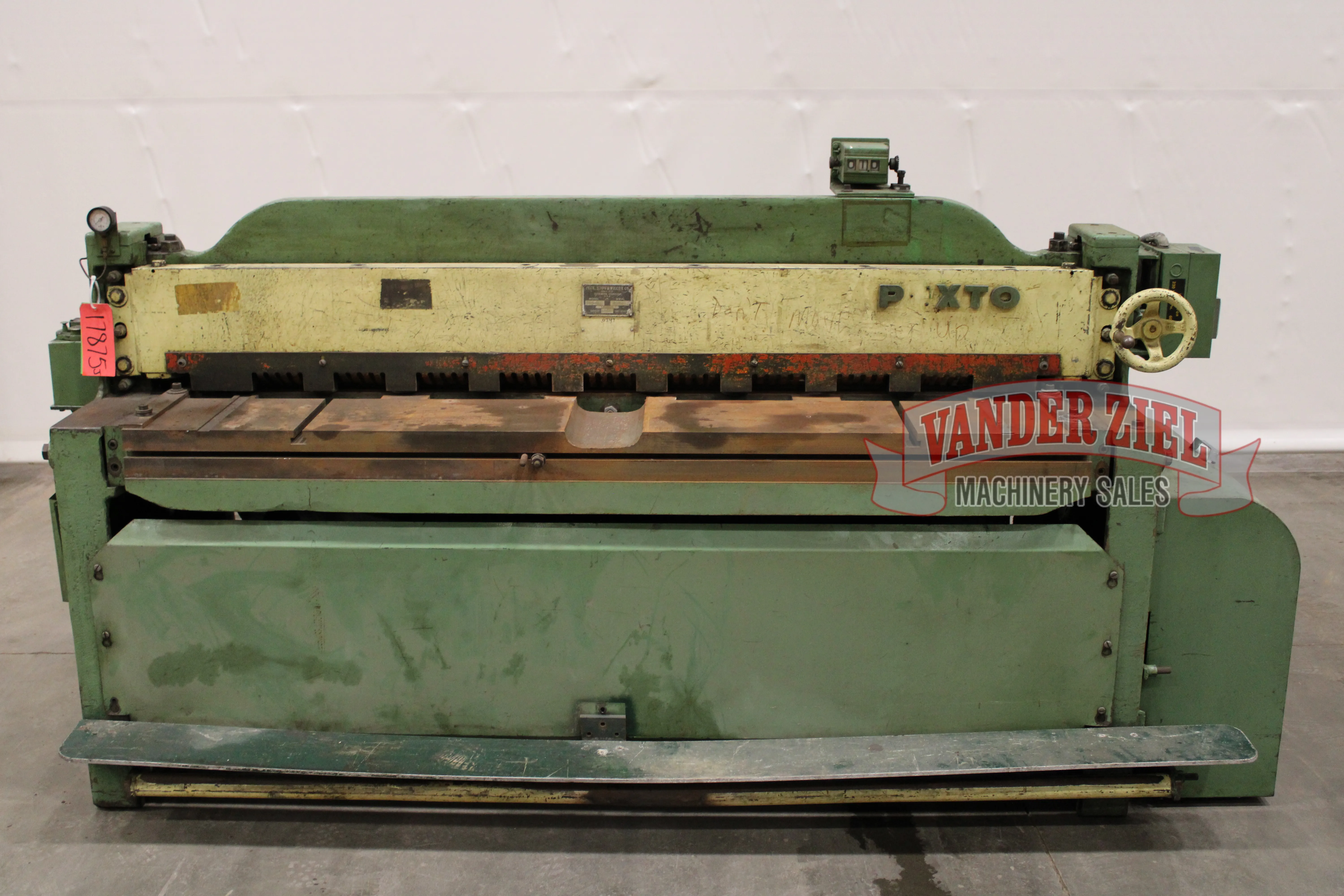 Pexto 6' x 14 Gauge Shear, Model 14-U-6G - Main Image 1