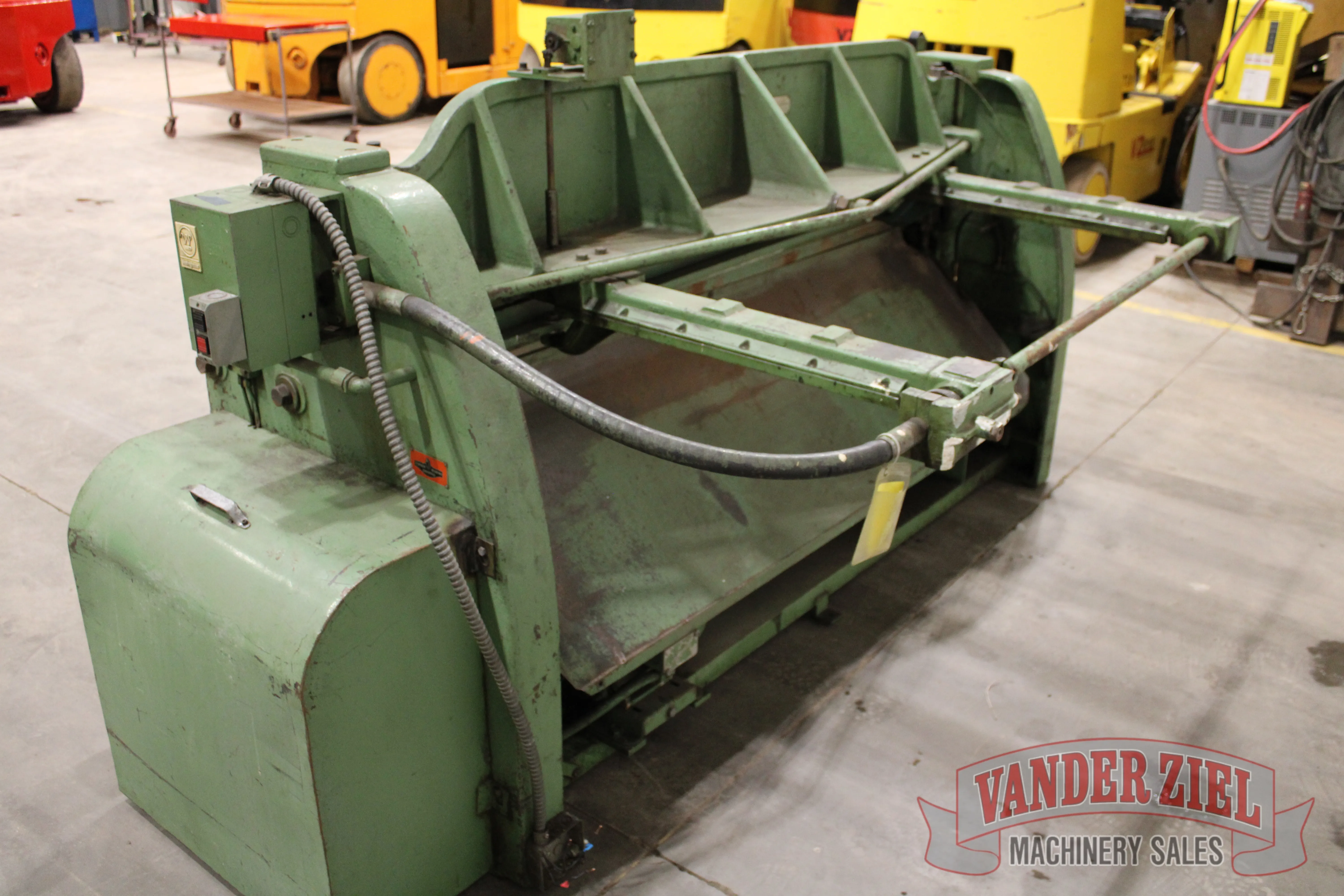 Pexto 6' x 14 Gauge Shear, Model 14-U-6G - Prefetch Image 47708