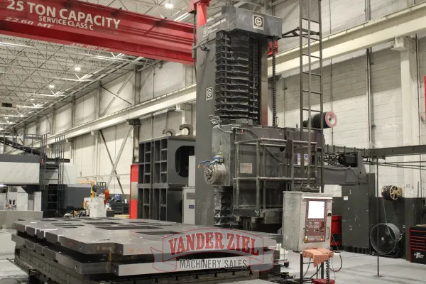Giddings & Lewis 6' x 12' Boring Mill with 6" Spindle and Probing - Gallery Thumbnail 5
