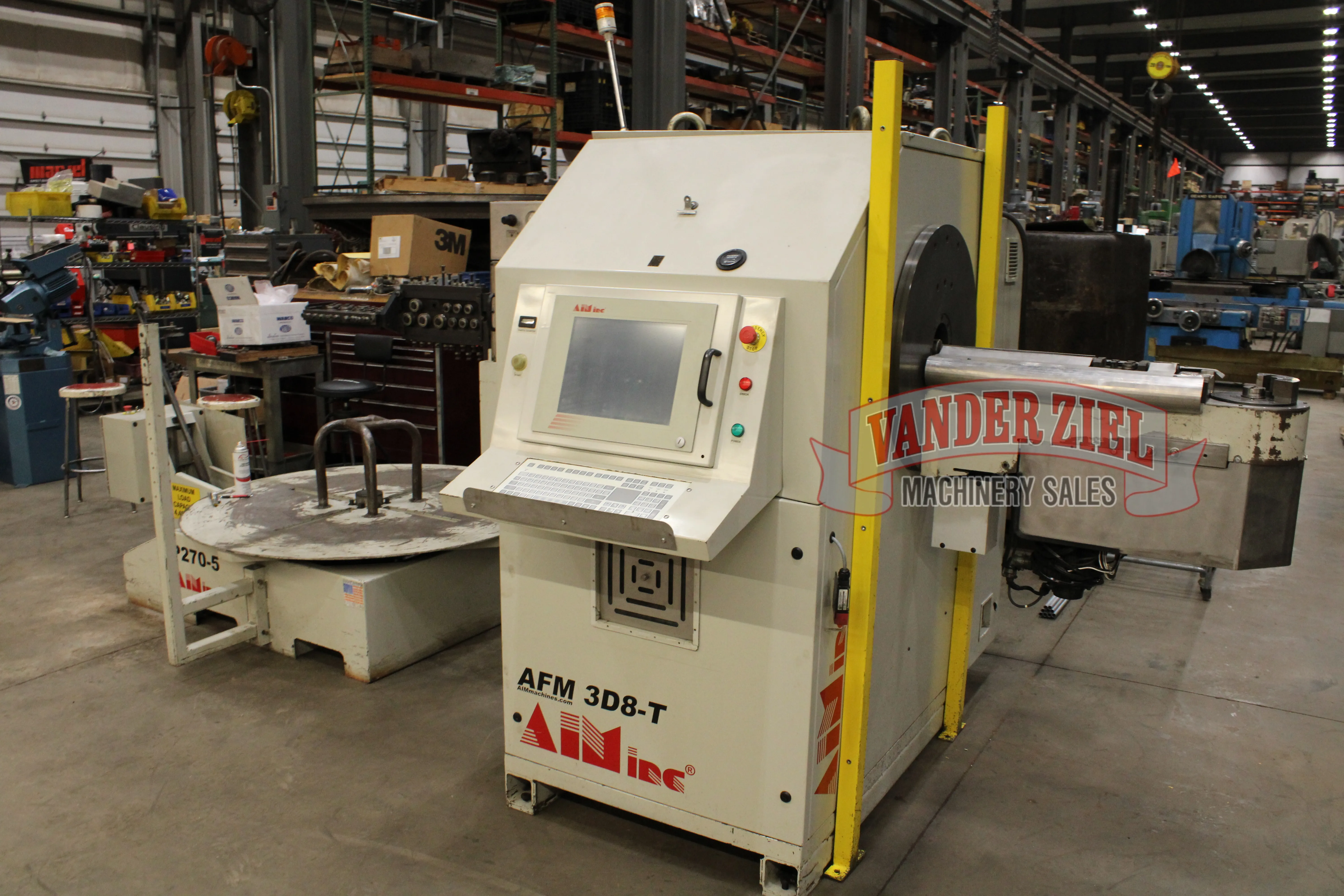 AIM AccuForm Modular Performance CNC Wire Bender, Model 3D8TU-P8F1 - Main Image 1