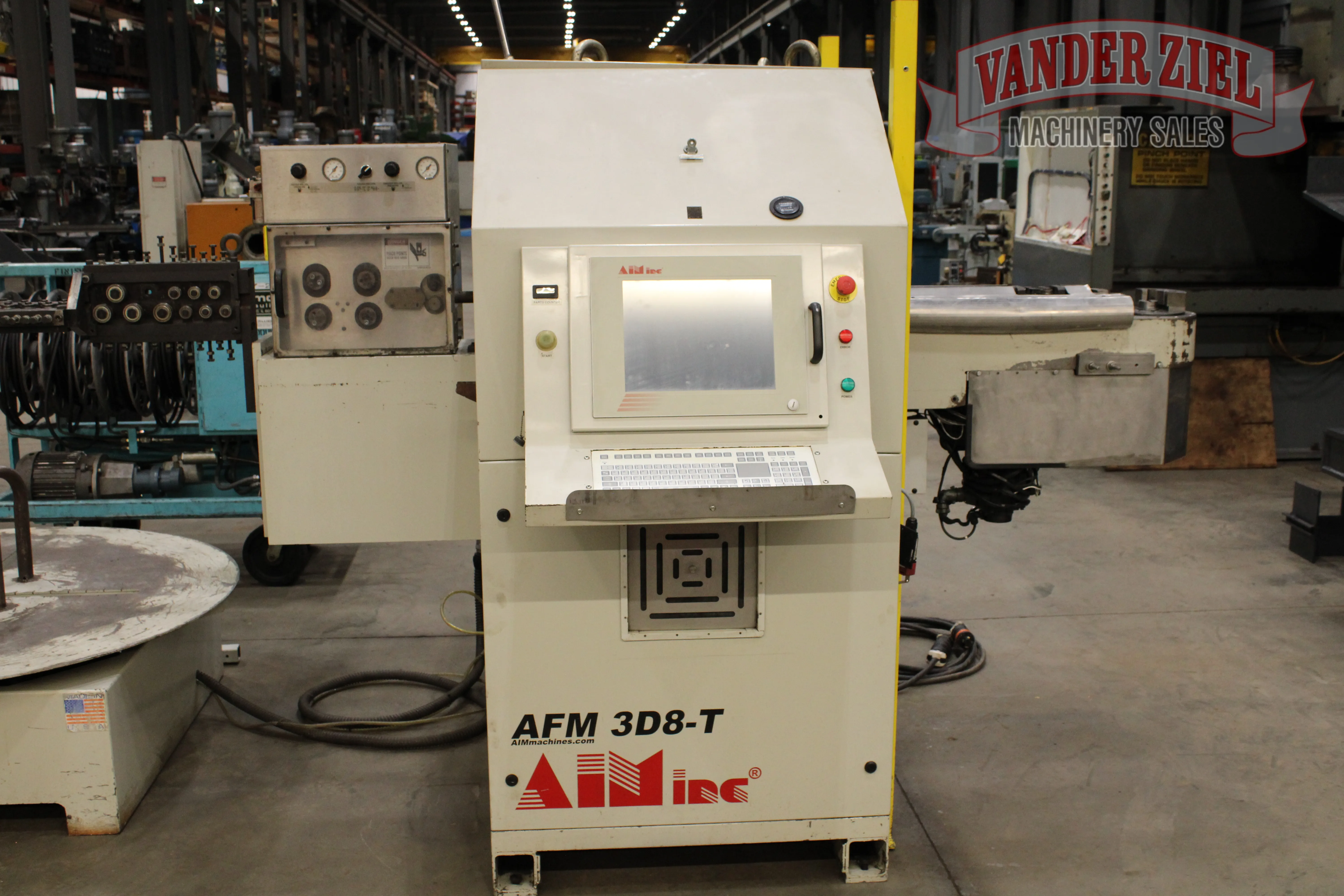 AIM AccuForm Modular Performance CNC Wire Bender, Model 3D8TU-P8F1 - Prefetch Image 47738